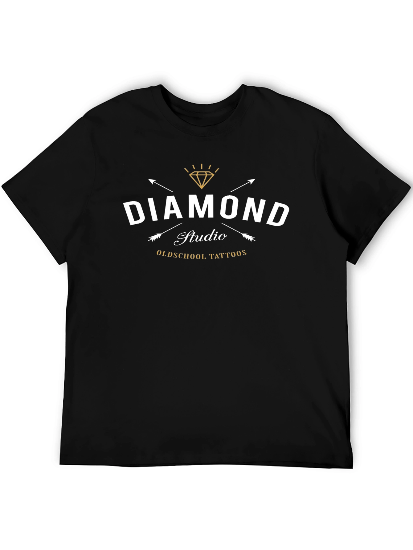 Diamond Studio Oldschool Tattoo Black T-Shirt
