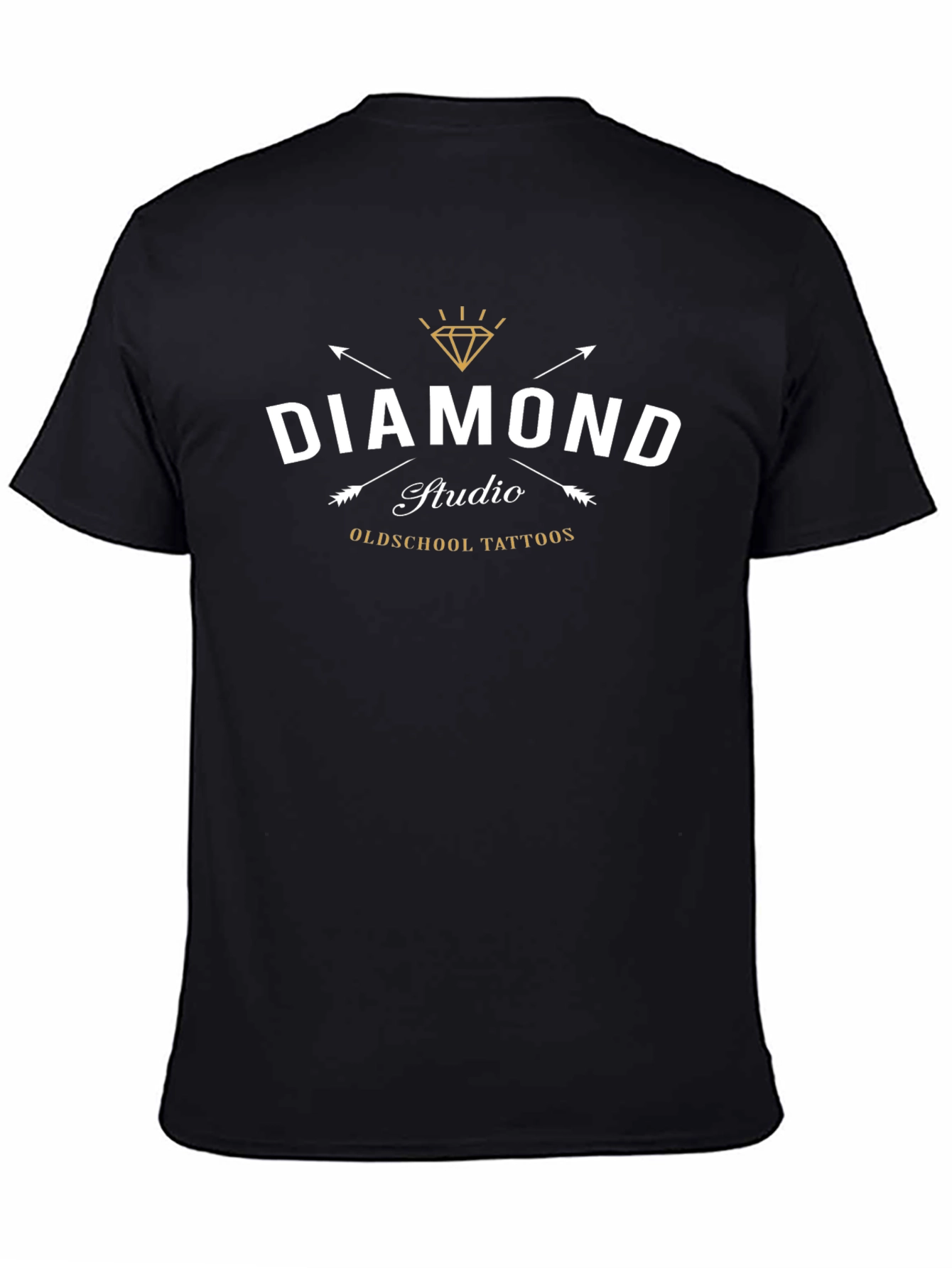 Diamond Studio Oldschool Tattoo Black T-Shirt
