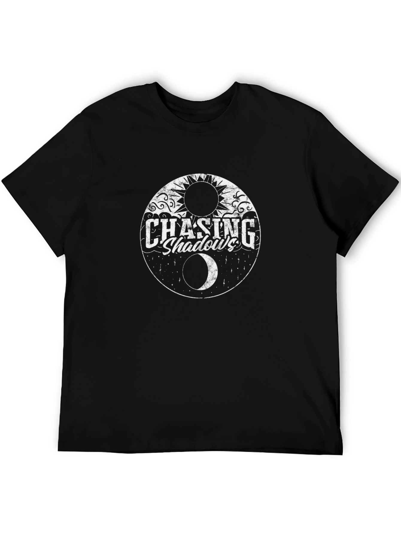 Chasing Shadows Graphic Print T-Shirt