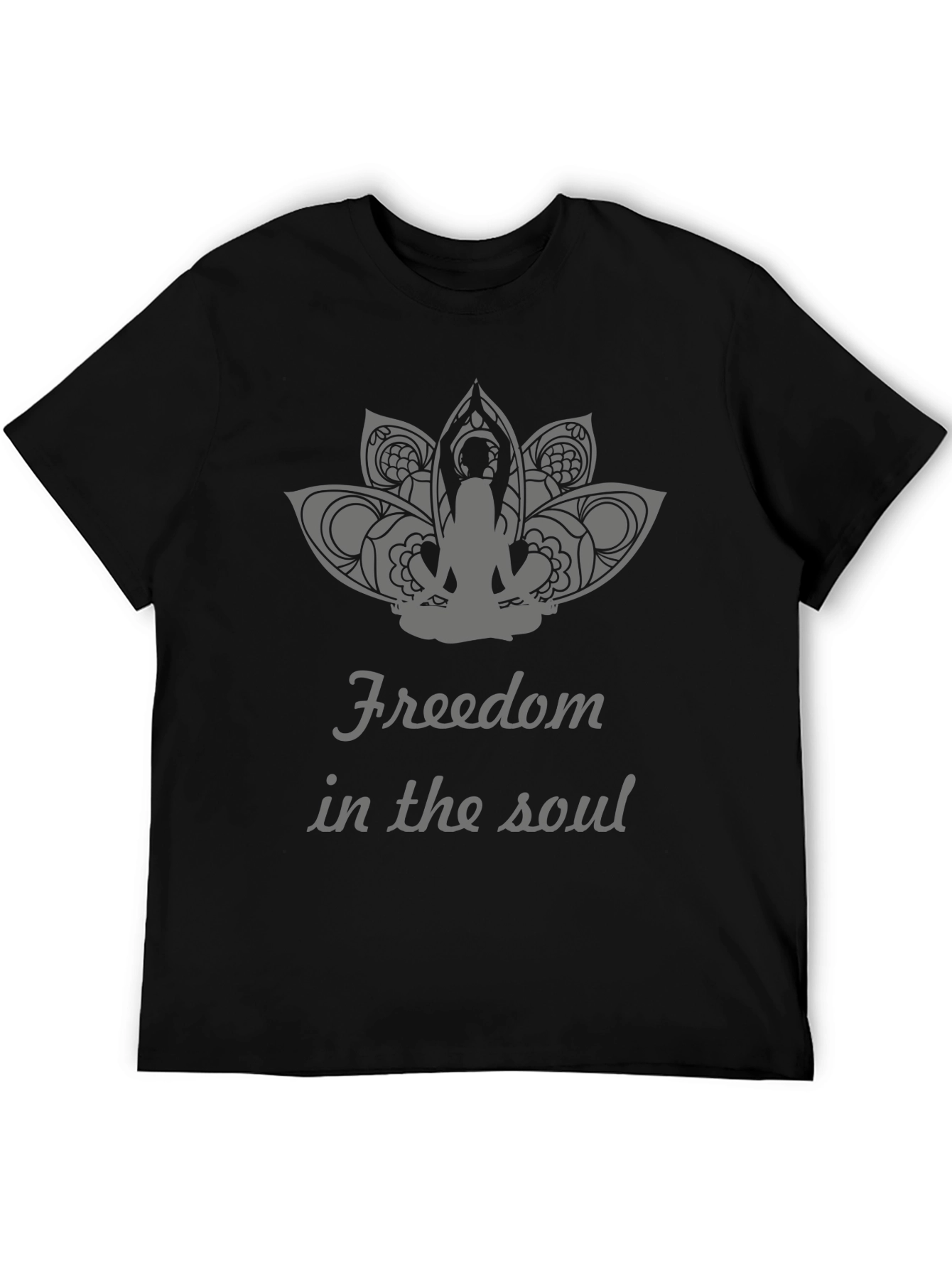Freedom Soul Black Graphic Tee