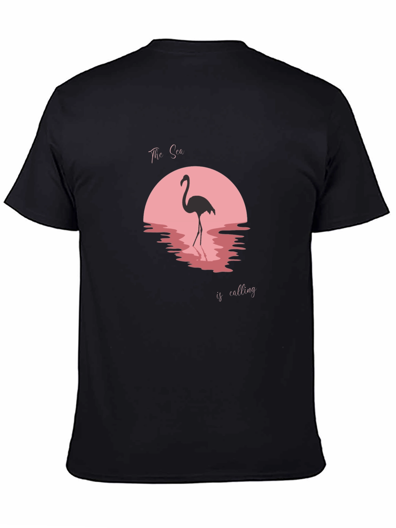 Flamingo Sunset T-Shirt - The Sea is Calling