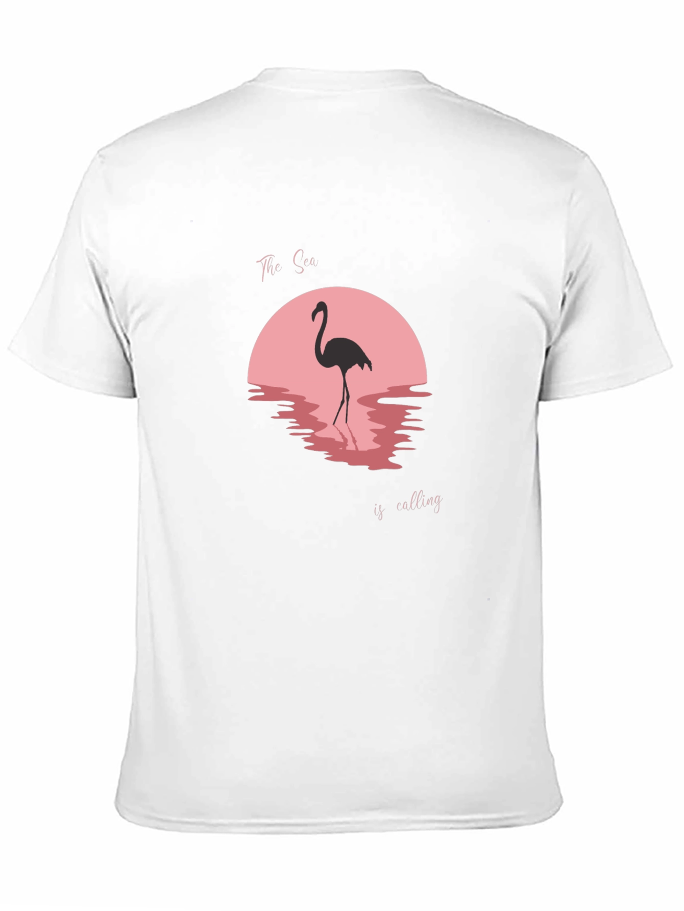 Flamingo Sunset T-Shirt - The Sea is Calling