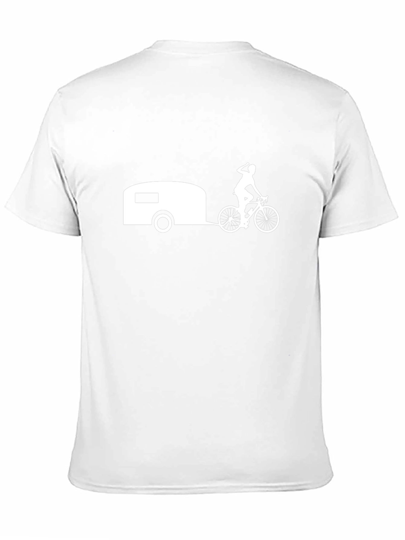 Cycling Camper T-Shirt - Adventure Road Trip Tee