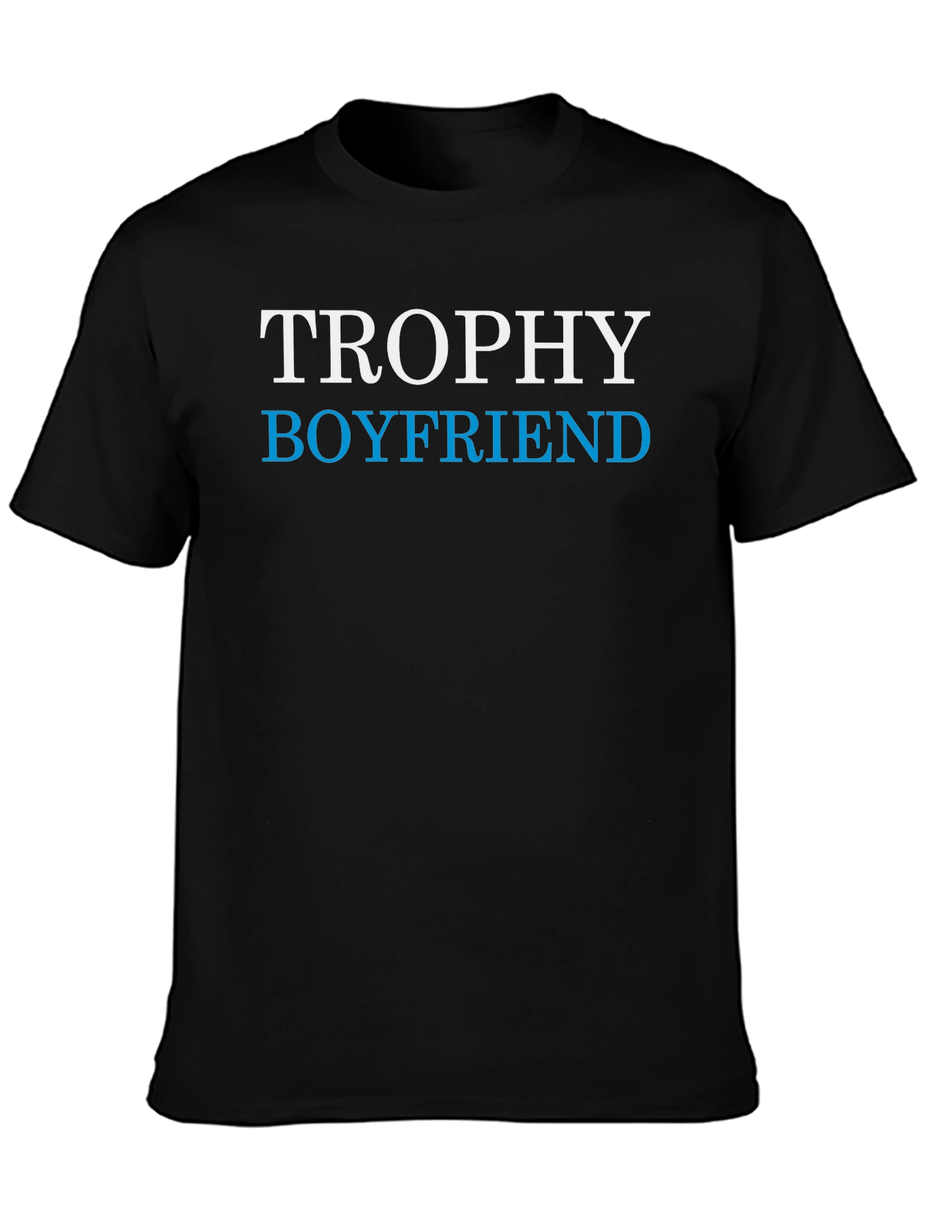 Trophy Boyfriend Graphic T-Shirt - Black