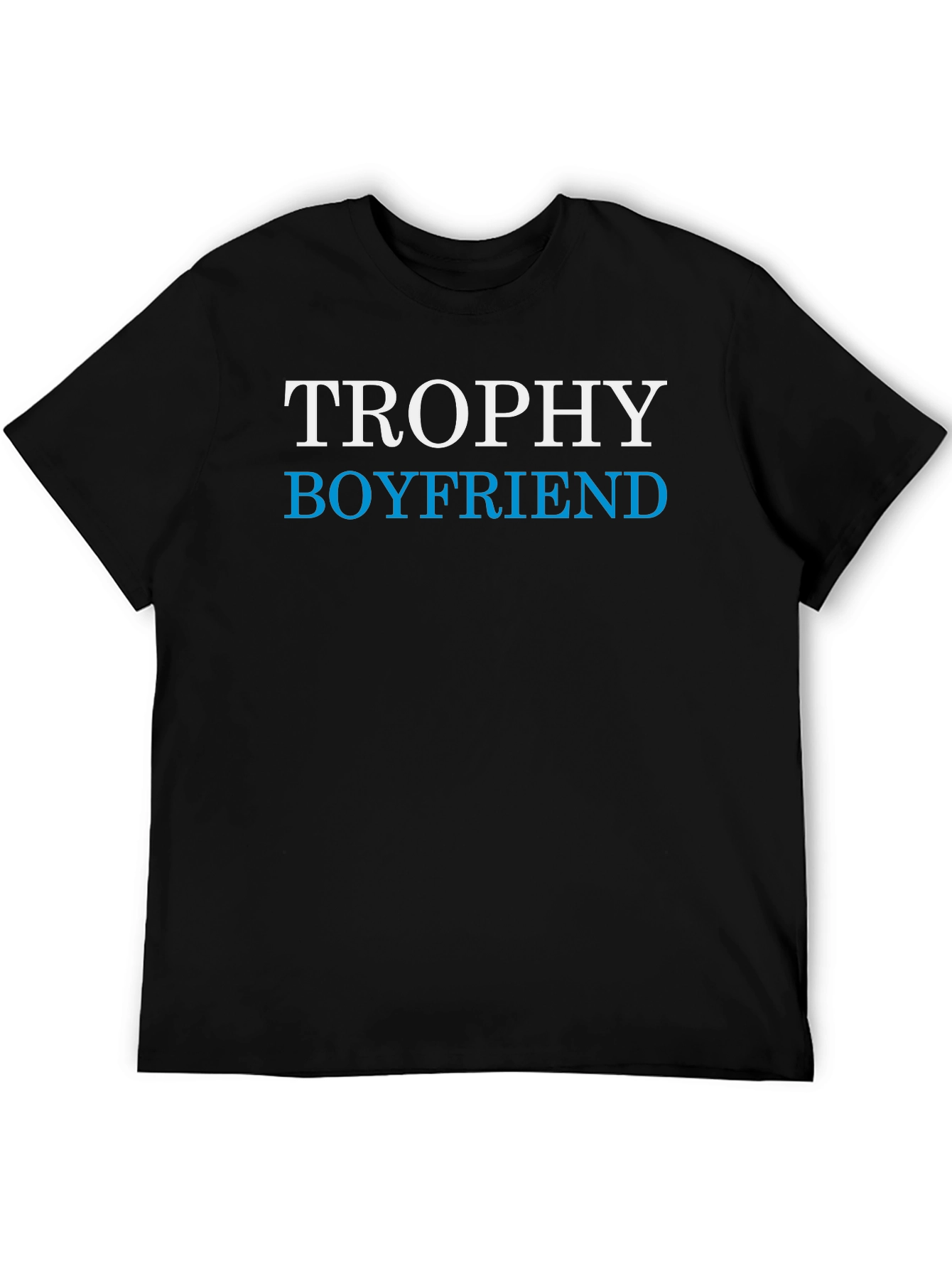 Trophy Boyfriend Graphic T-Shirt - Black