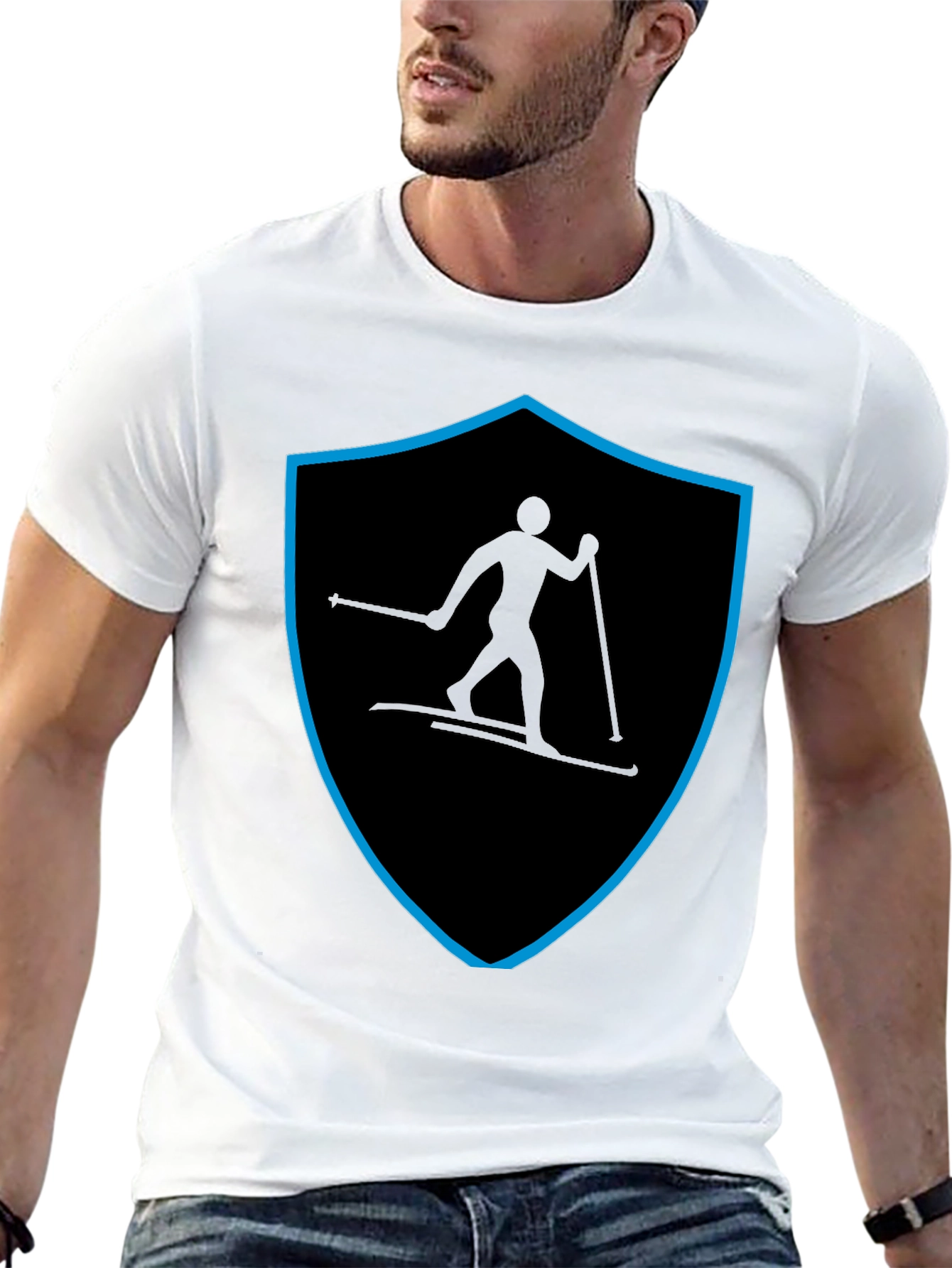 Ski Shield Black T-Shirt