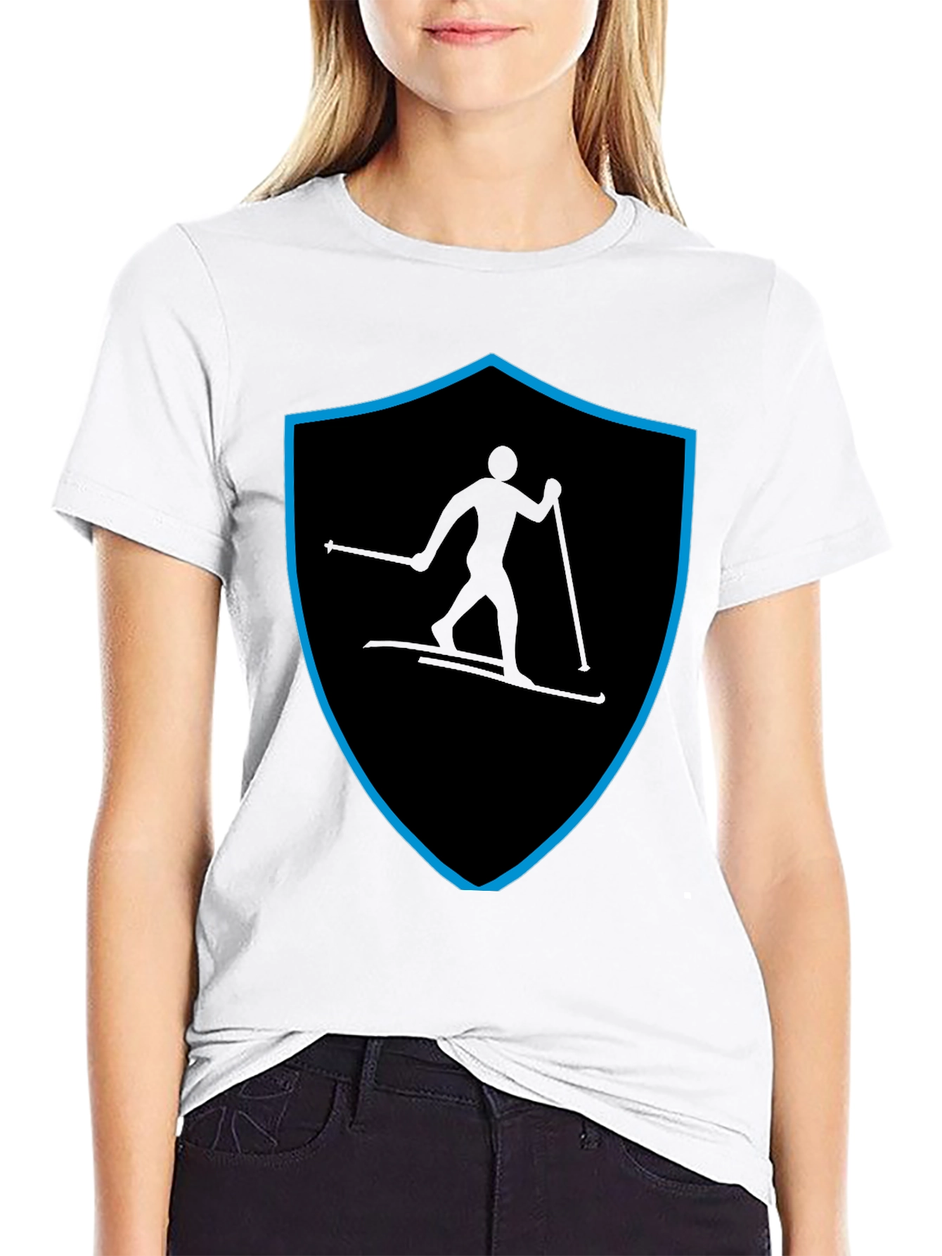 Ski Shield Black T-Shirt