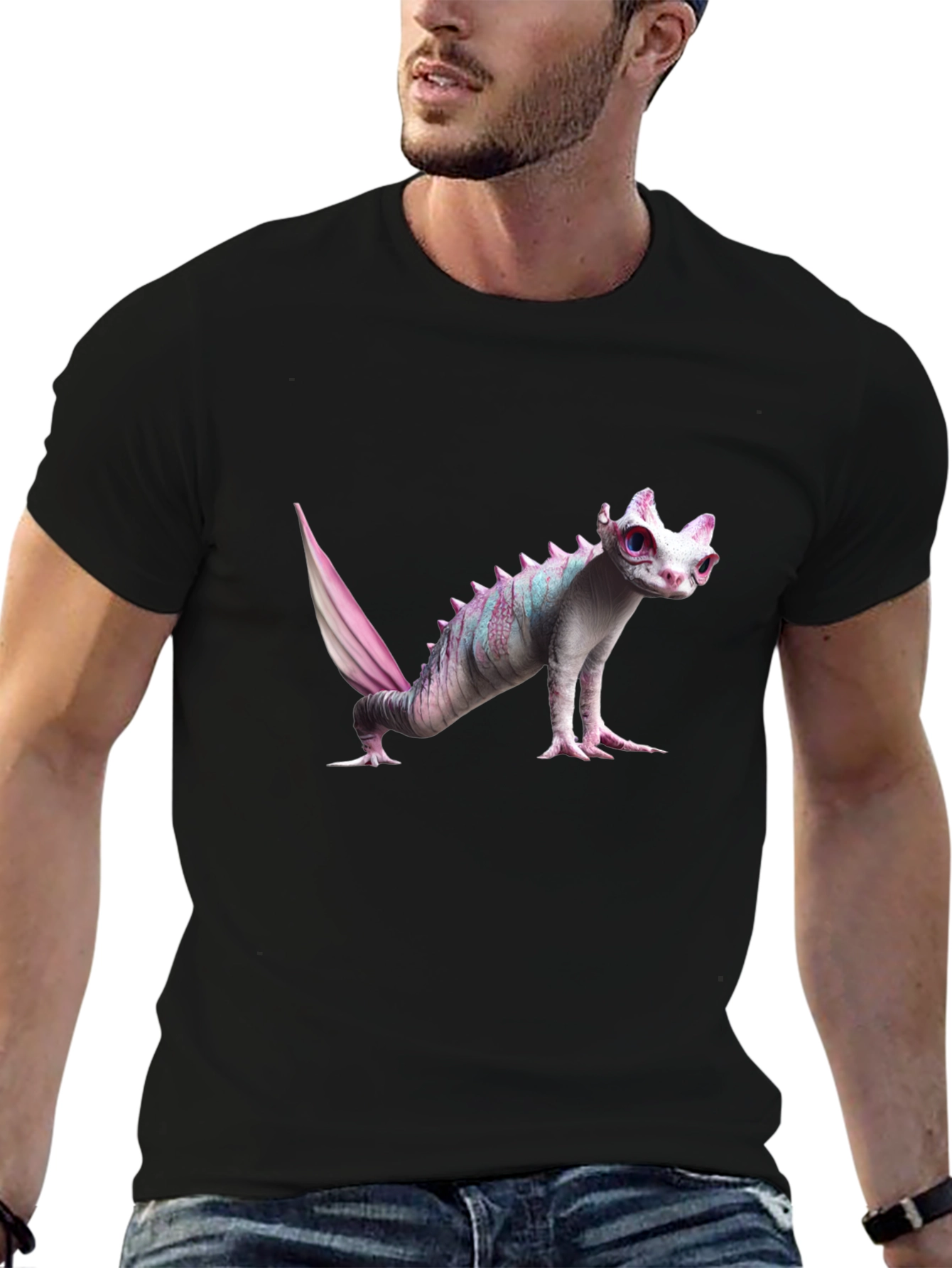 Fantasy Creature Black T-Shirt