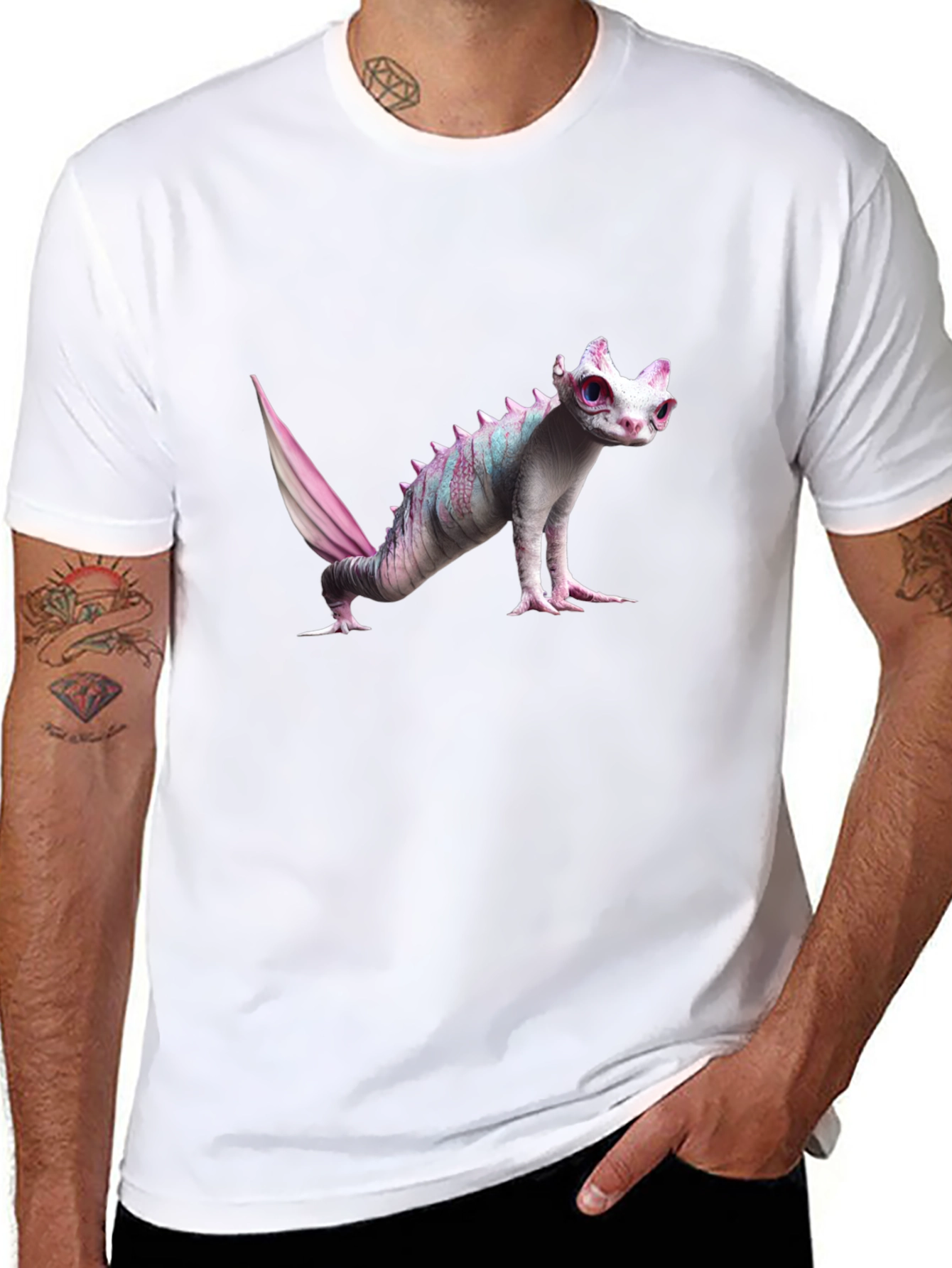 Fantasy Creature Black T-Shirt