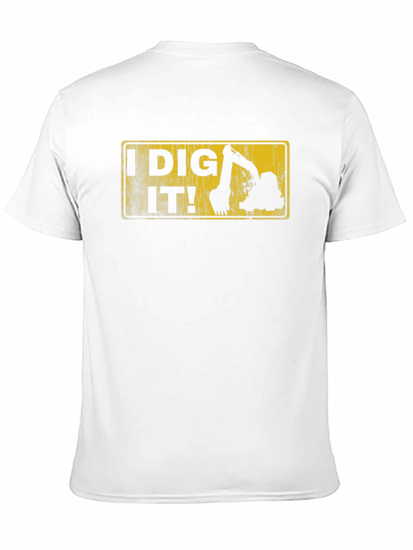 I Dig It! Excavator Graphic Tee - Black