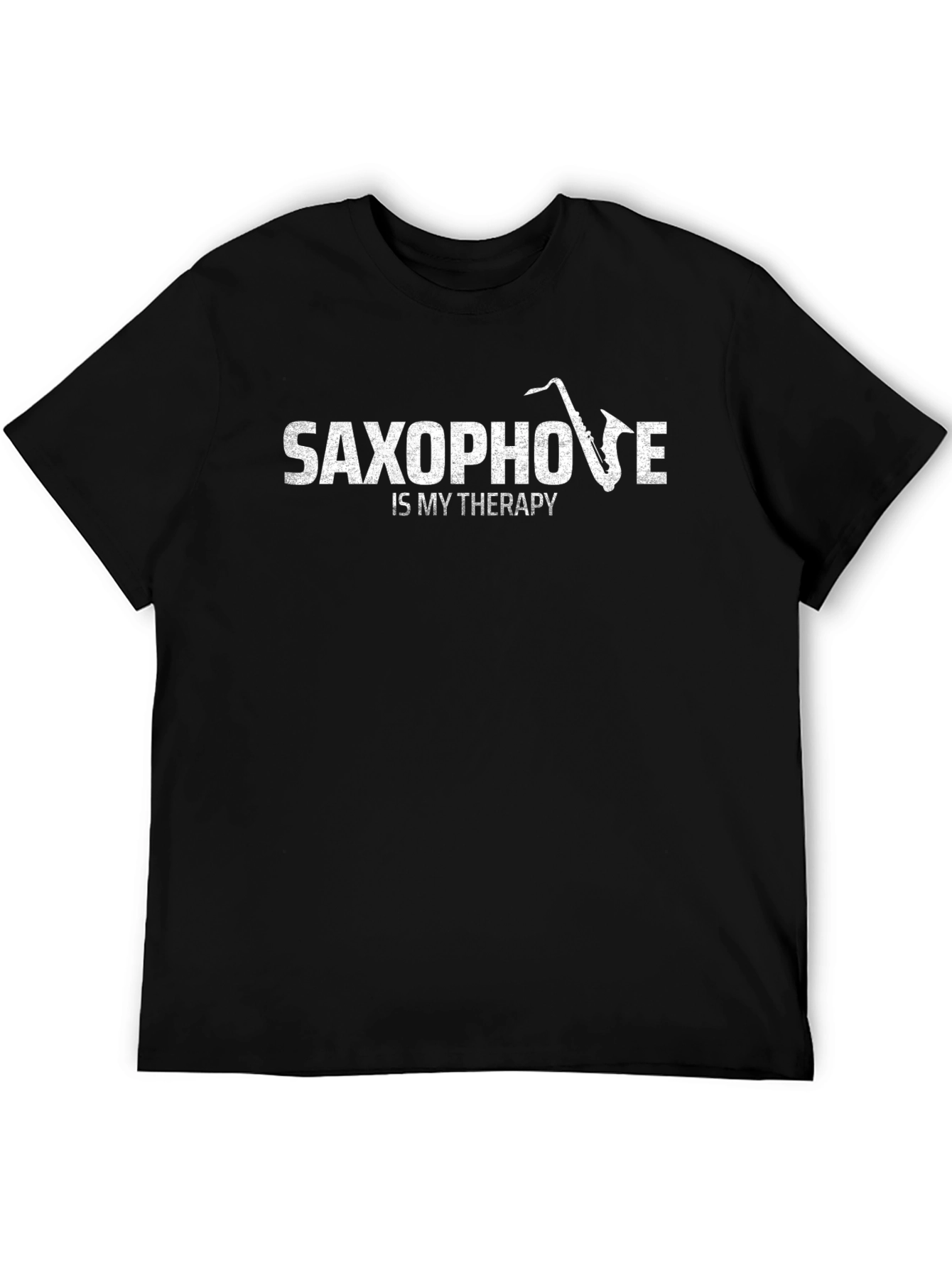 Saxophone Therapy T-Shirt - Musicians Comfort