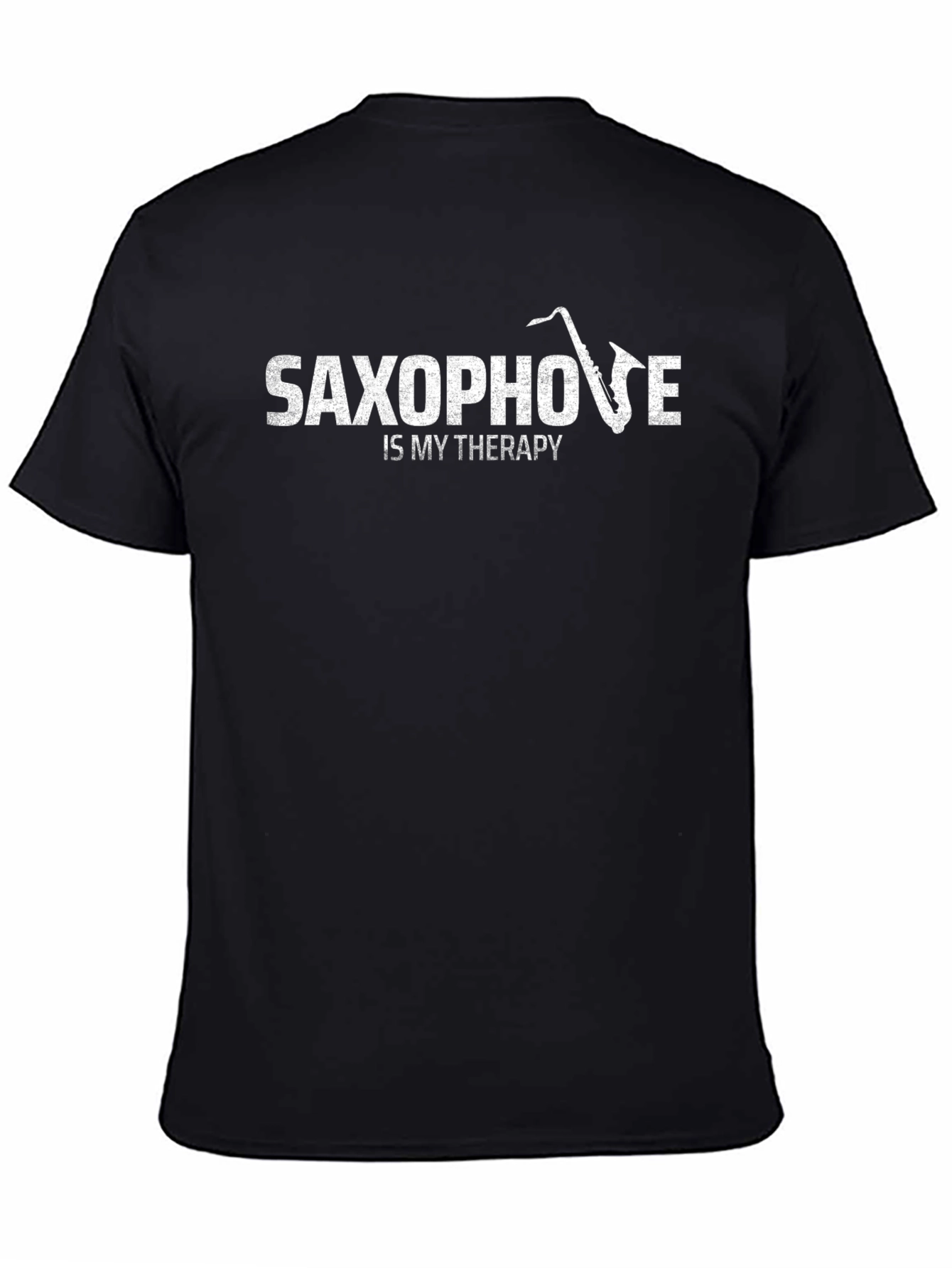 Saxophone Therapy T-Shirt - Musicians Comfort