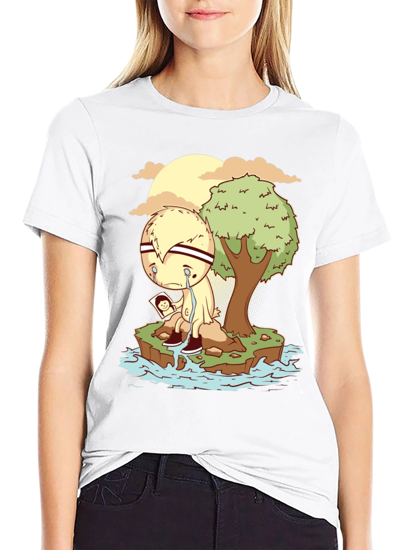 Melancholy Island Graphic T-Shirt