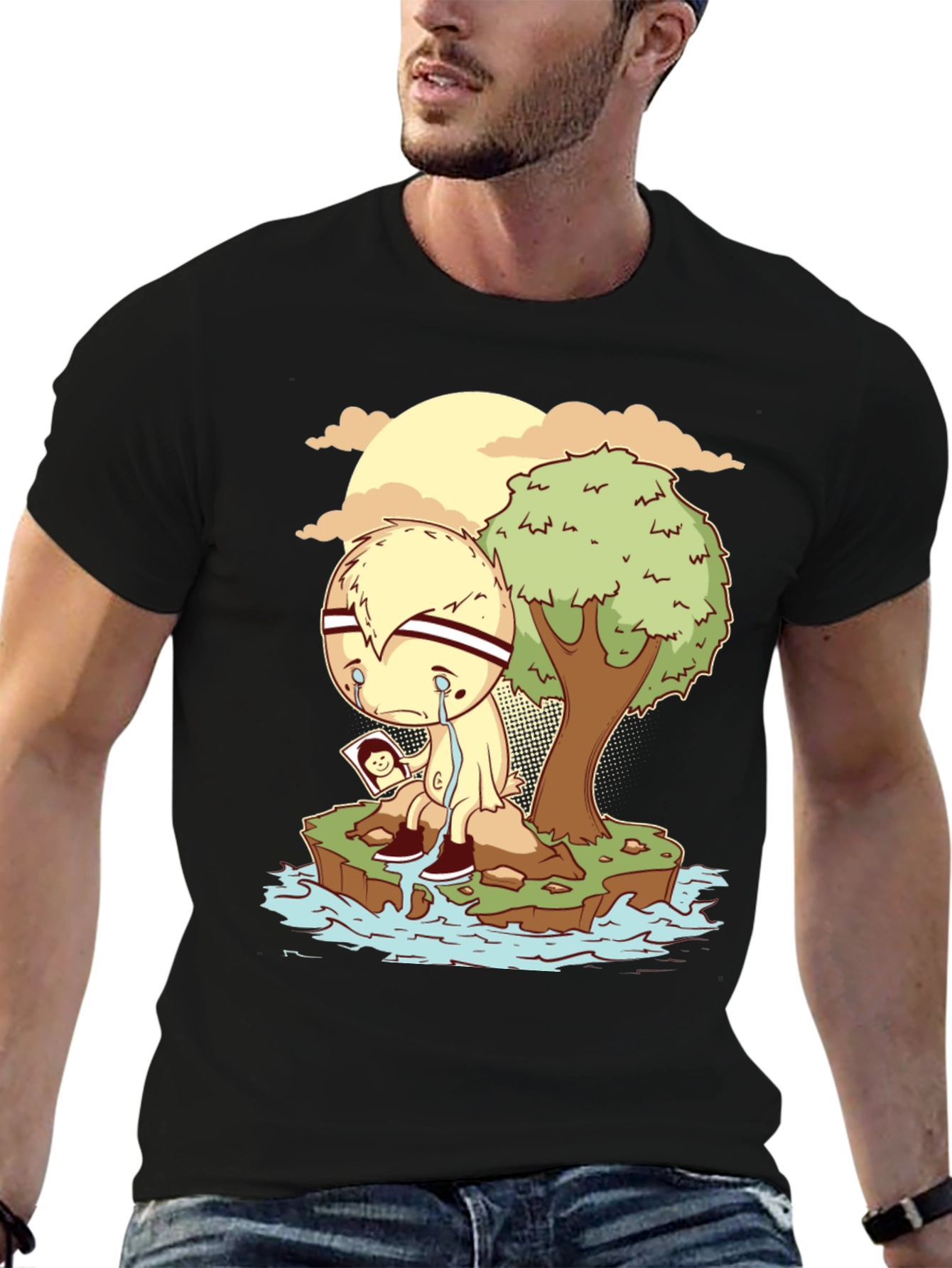 Melancholy Island Graphic T-Shirt