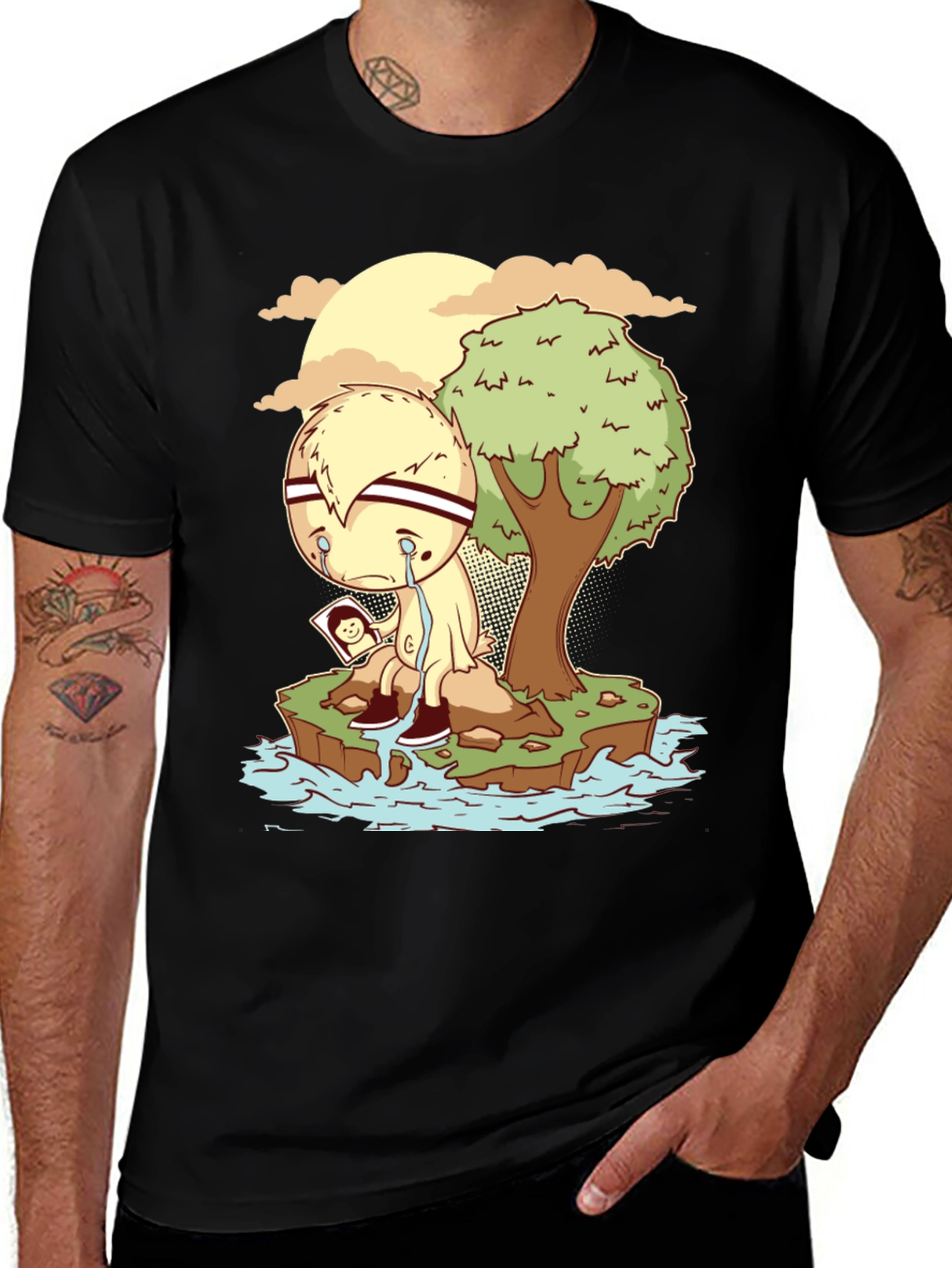 Melancholy Island Graphic T-Shirt