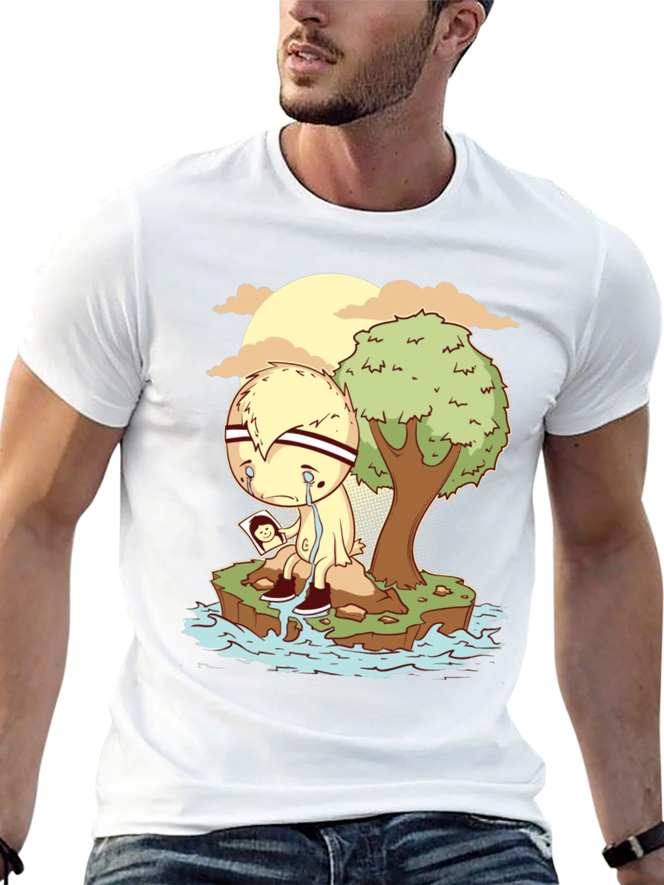 Melancholy Island Graphic T-Shirt
