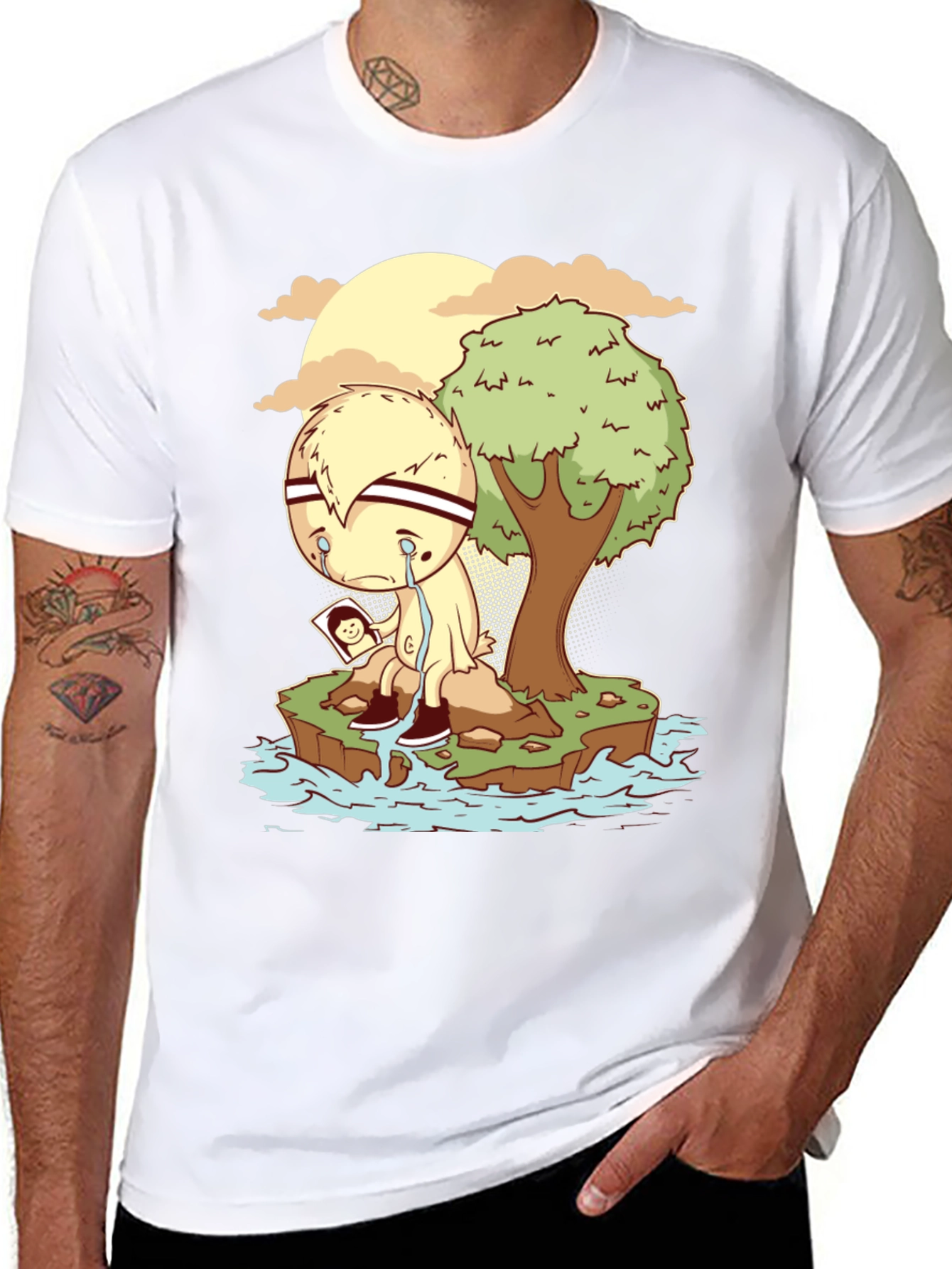 Melancholy Island Graphic T-Shirt