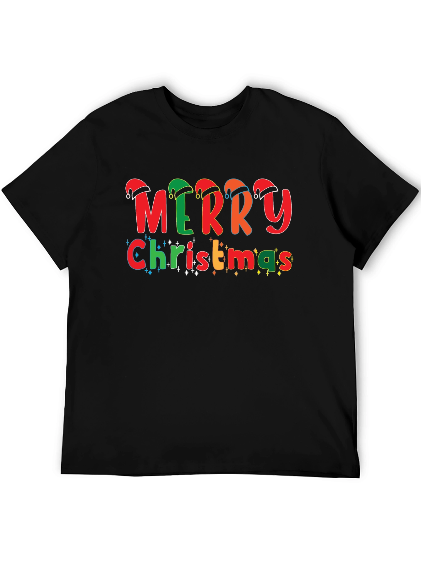 Merry Christmas Graphic Tee - Holiday Cheer