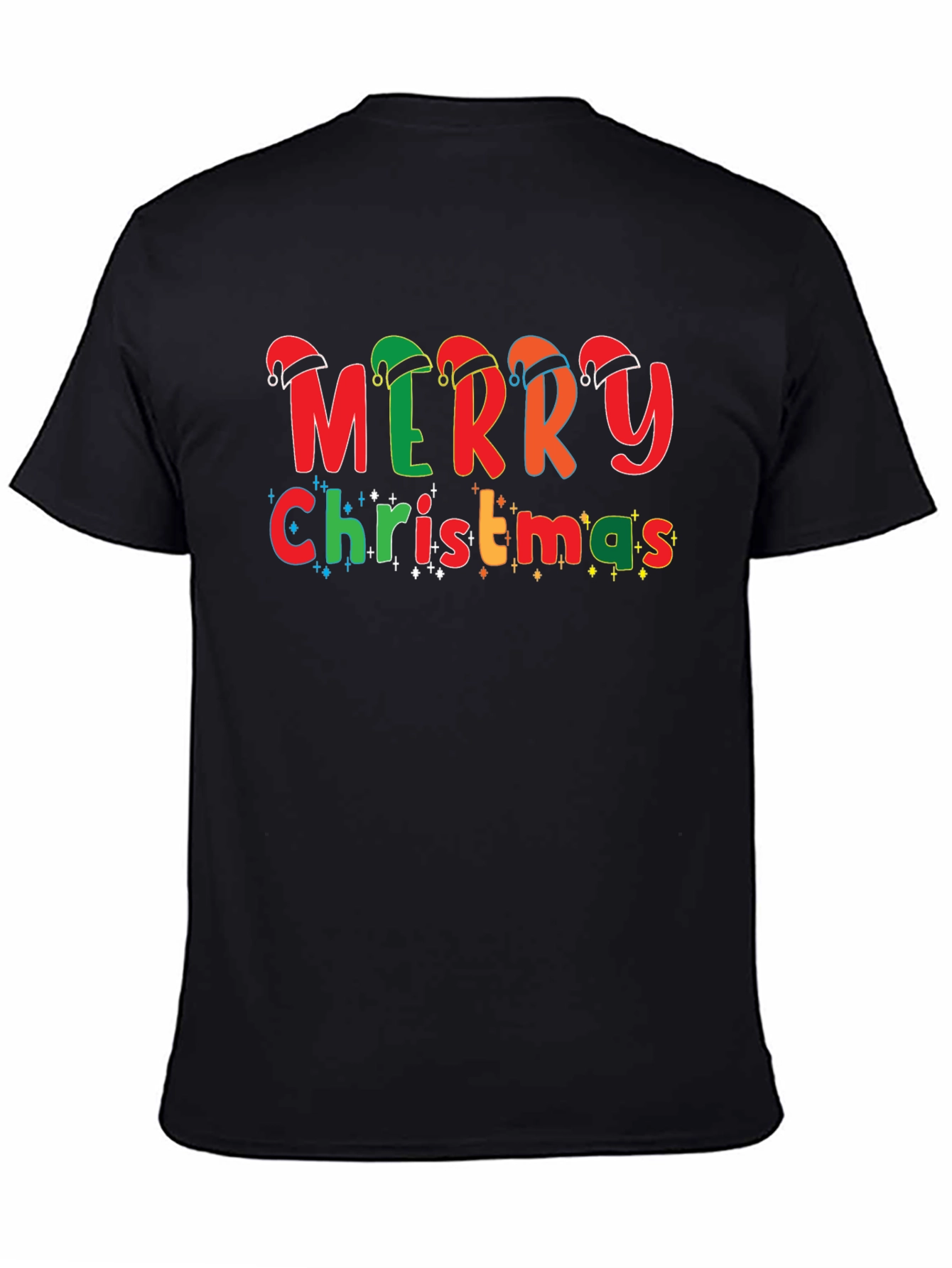 Merry Christmas Graphic Tee - Holiday Cheer