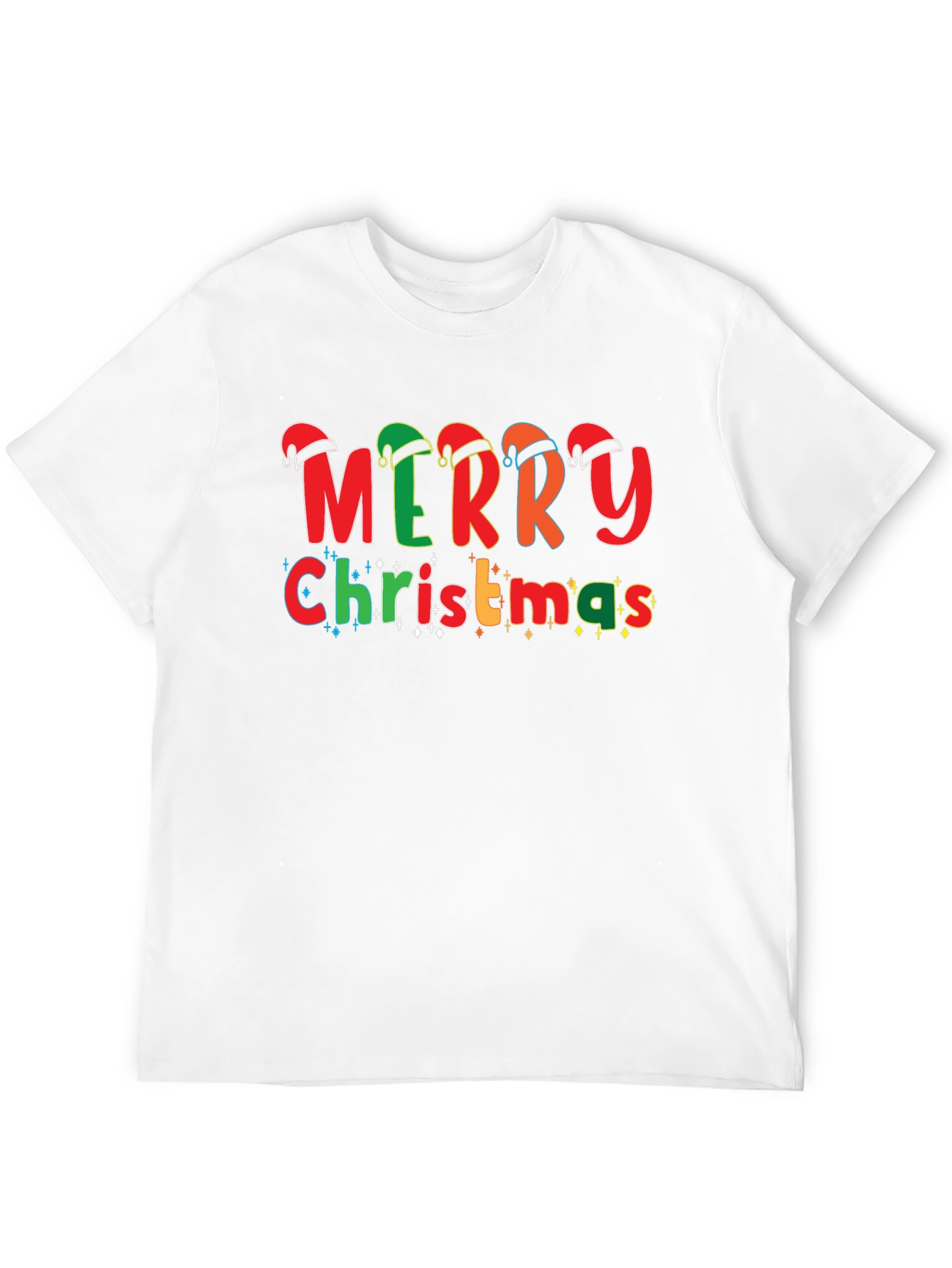 Merry Christmas Graphic Tee - Holiday Cheer