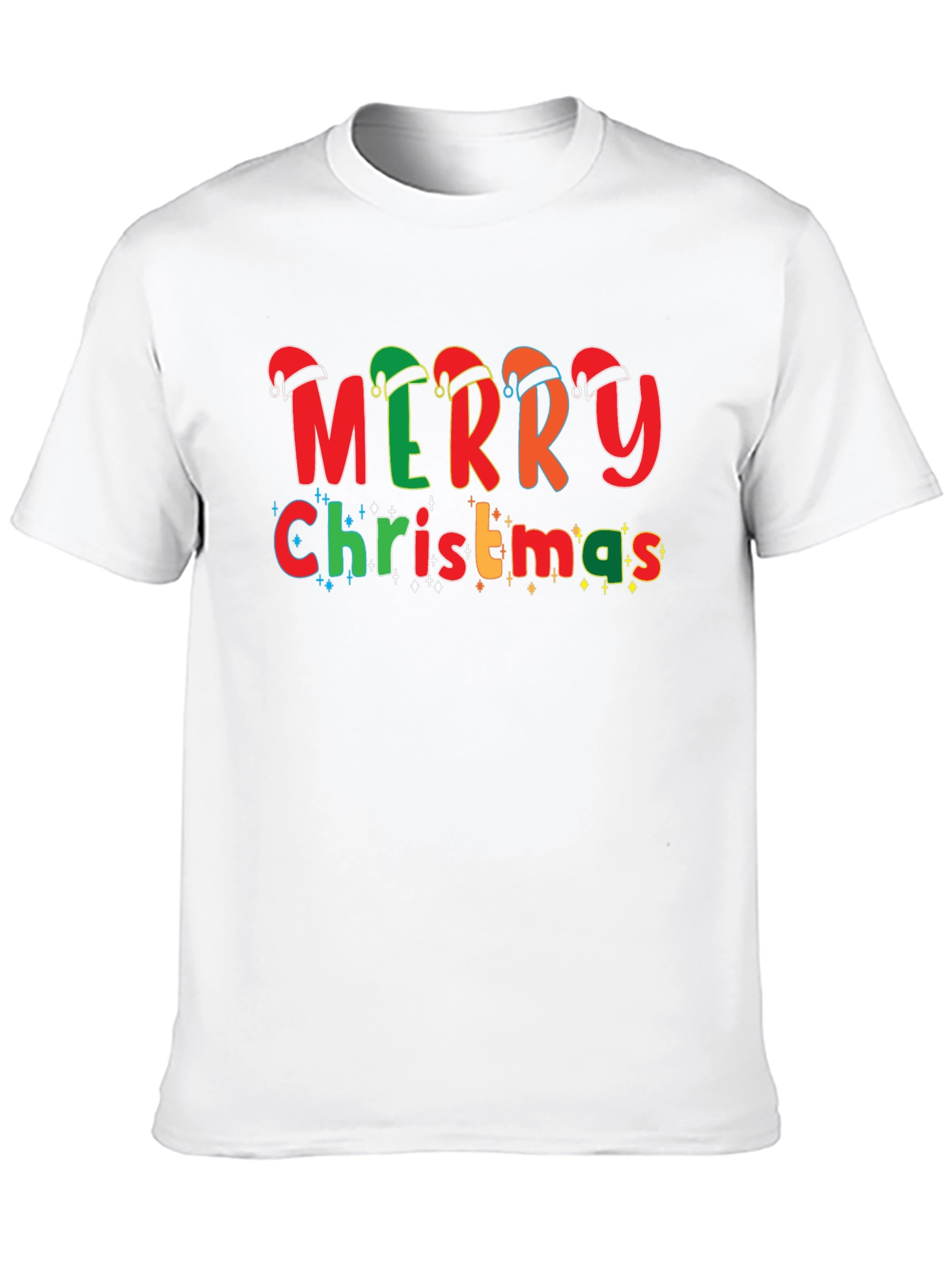 Merry Christmas Graphic Tee - Holiday Cheer