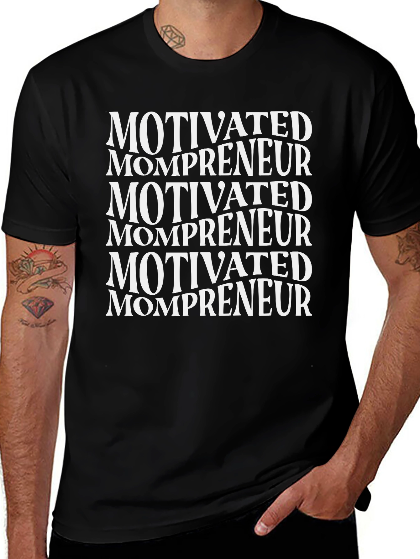 Motivated Mompreneur Graphic Tee