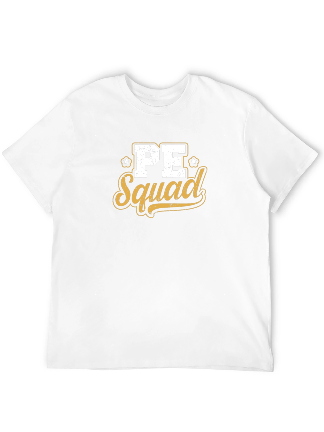 PE Squad Graphic Tee - Black Cotton Blend