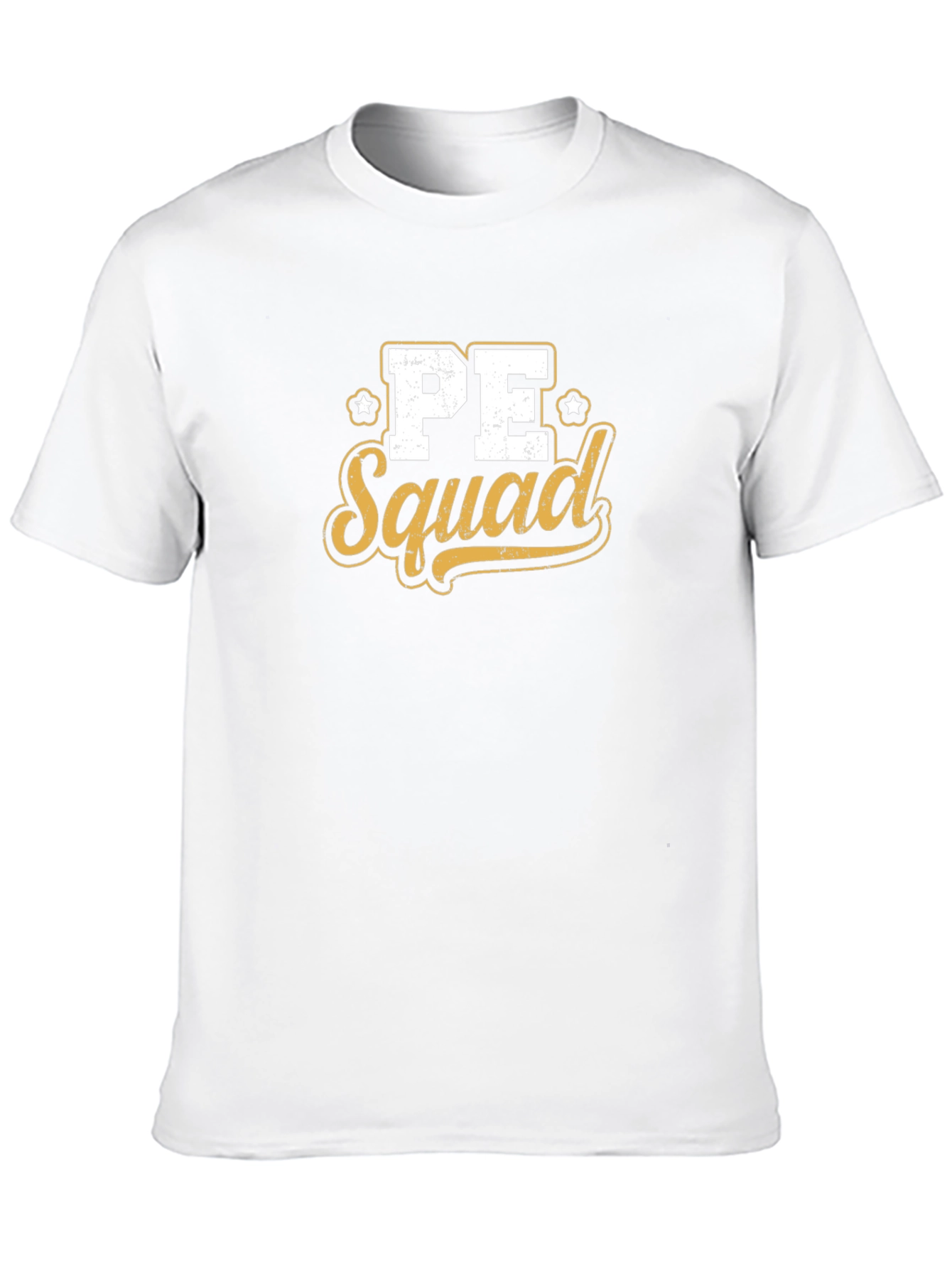 PE Squad Graphic Tee - Black Cotton Blend