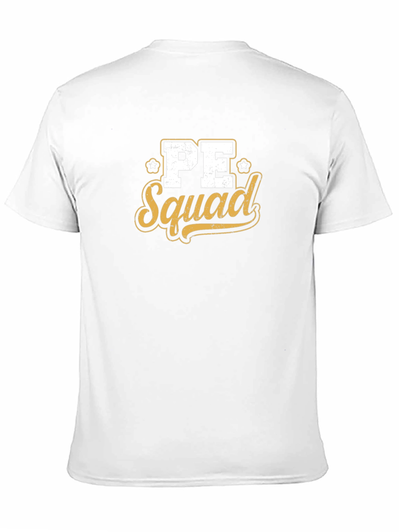 PE Squad Graphic Tee - Black Cotton Blend