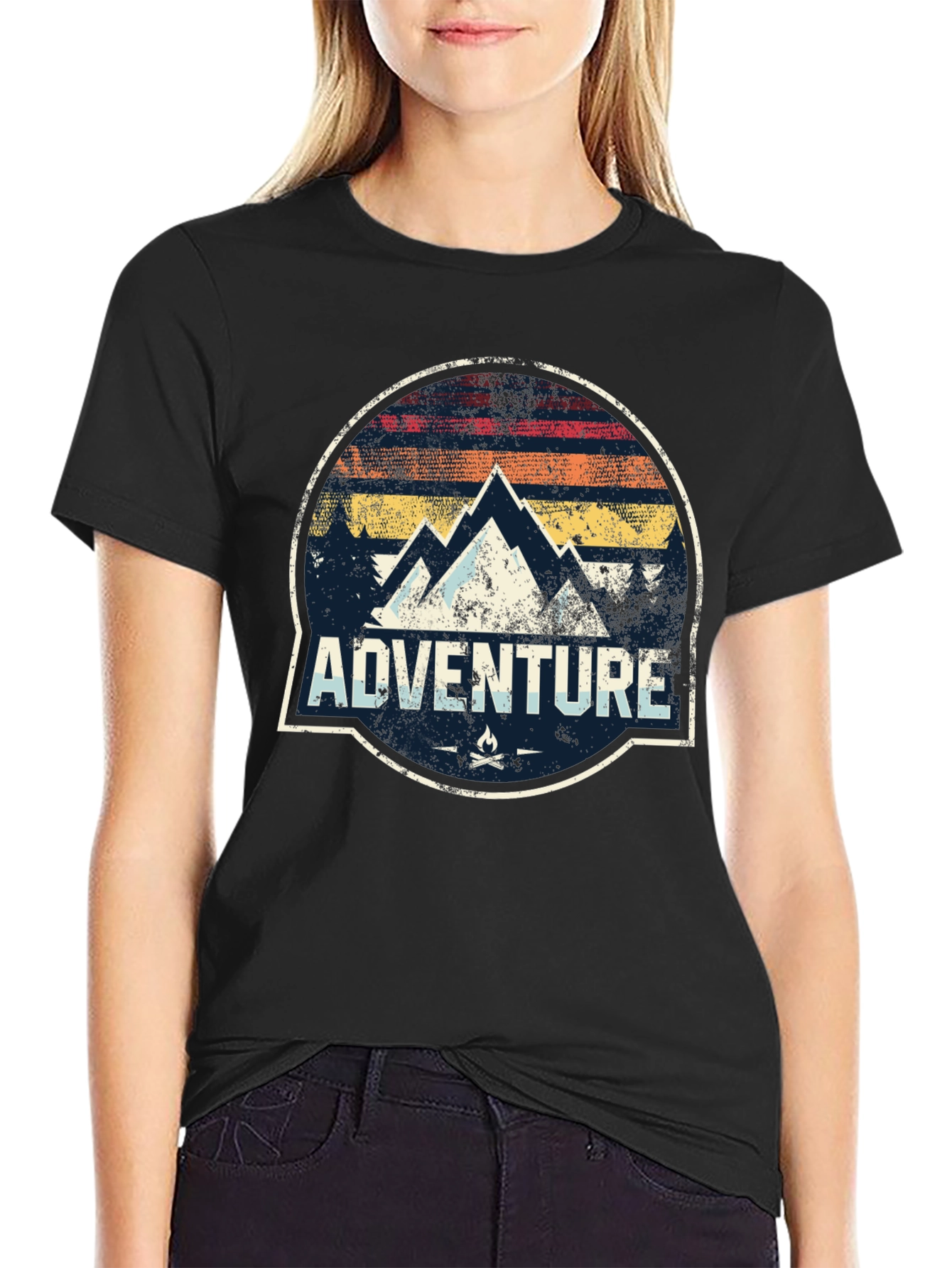 Adventure Mountain Graphic Tee - Explore Outdoors