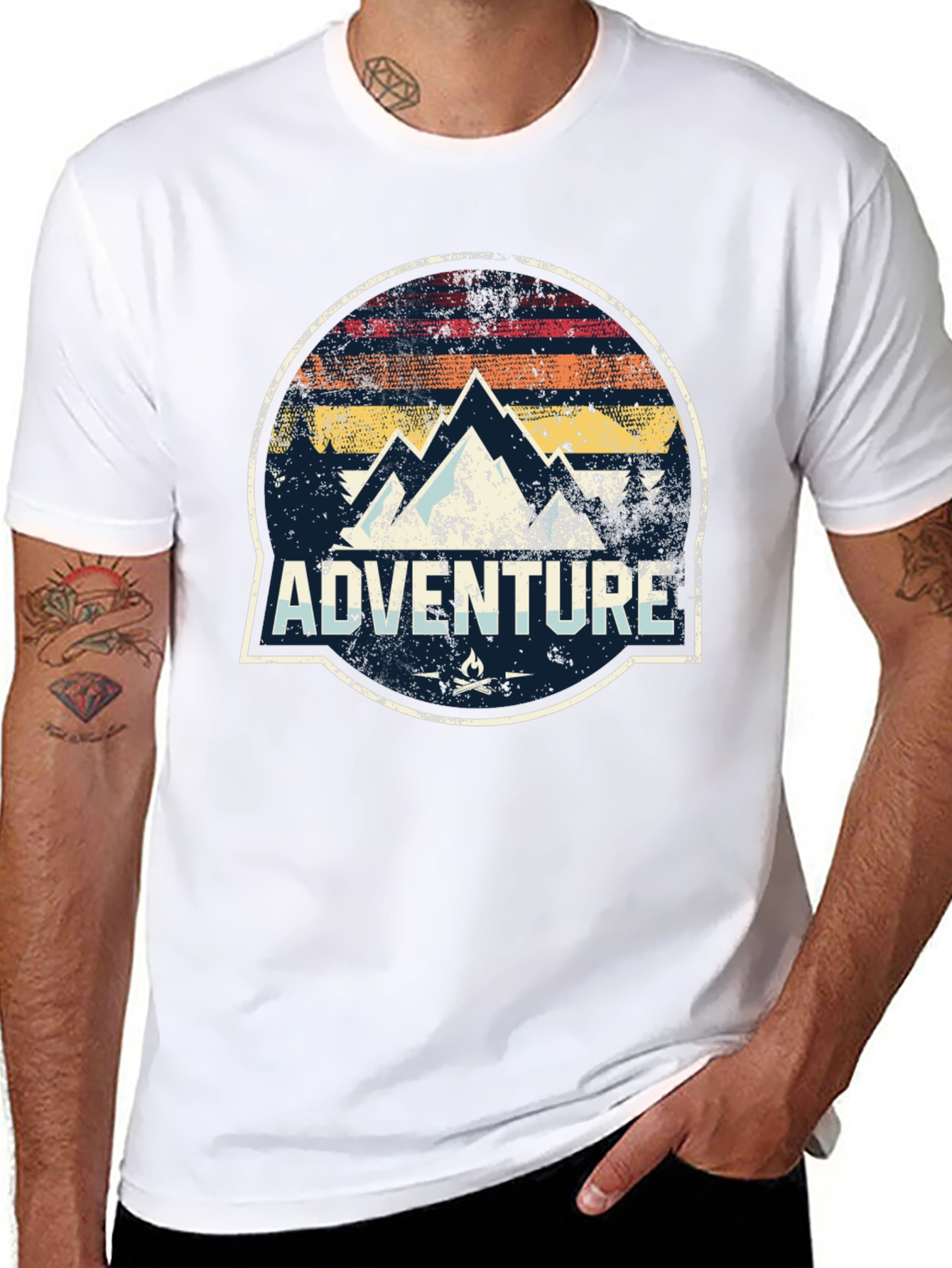 Adventure Mountain Graphic Tee - Explore Outdoors