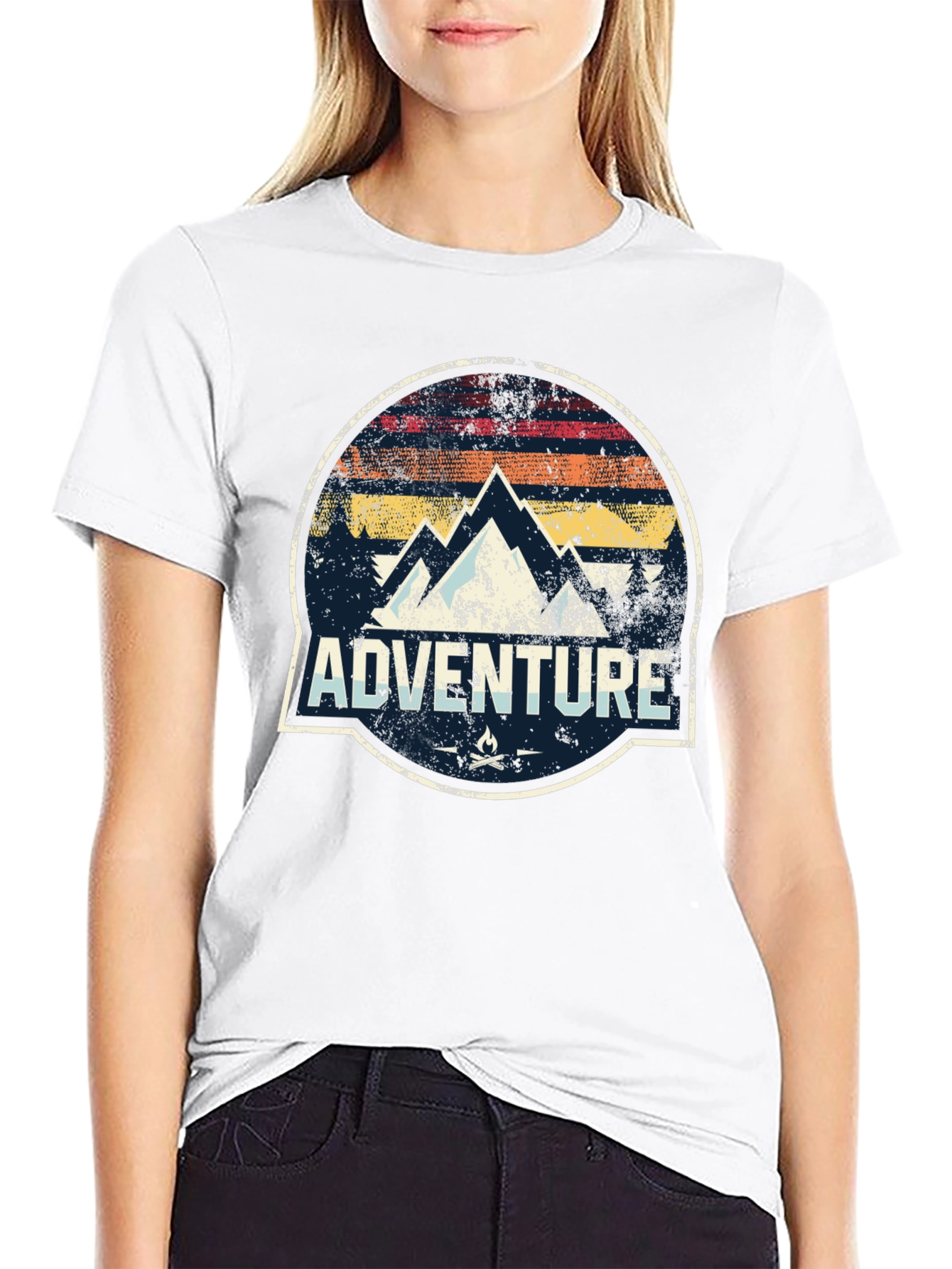 Adventure Mountain Graphic Tee - Explore Outdoors