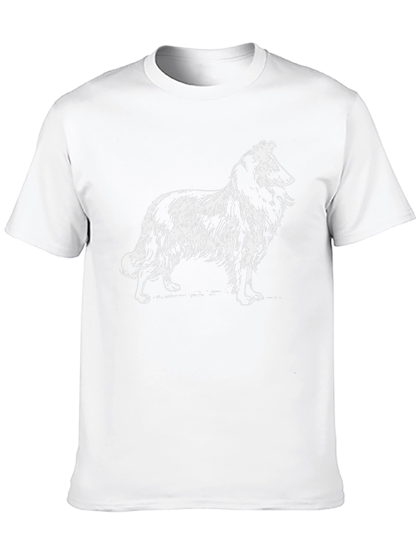 Dog Graphic Black Tee