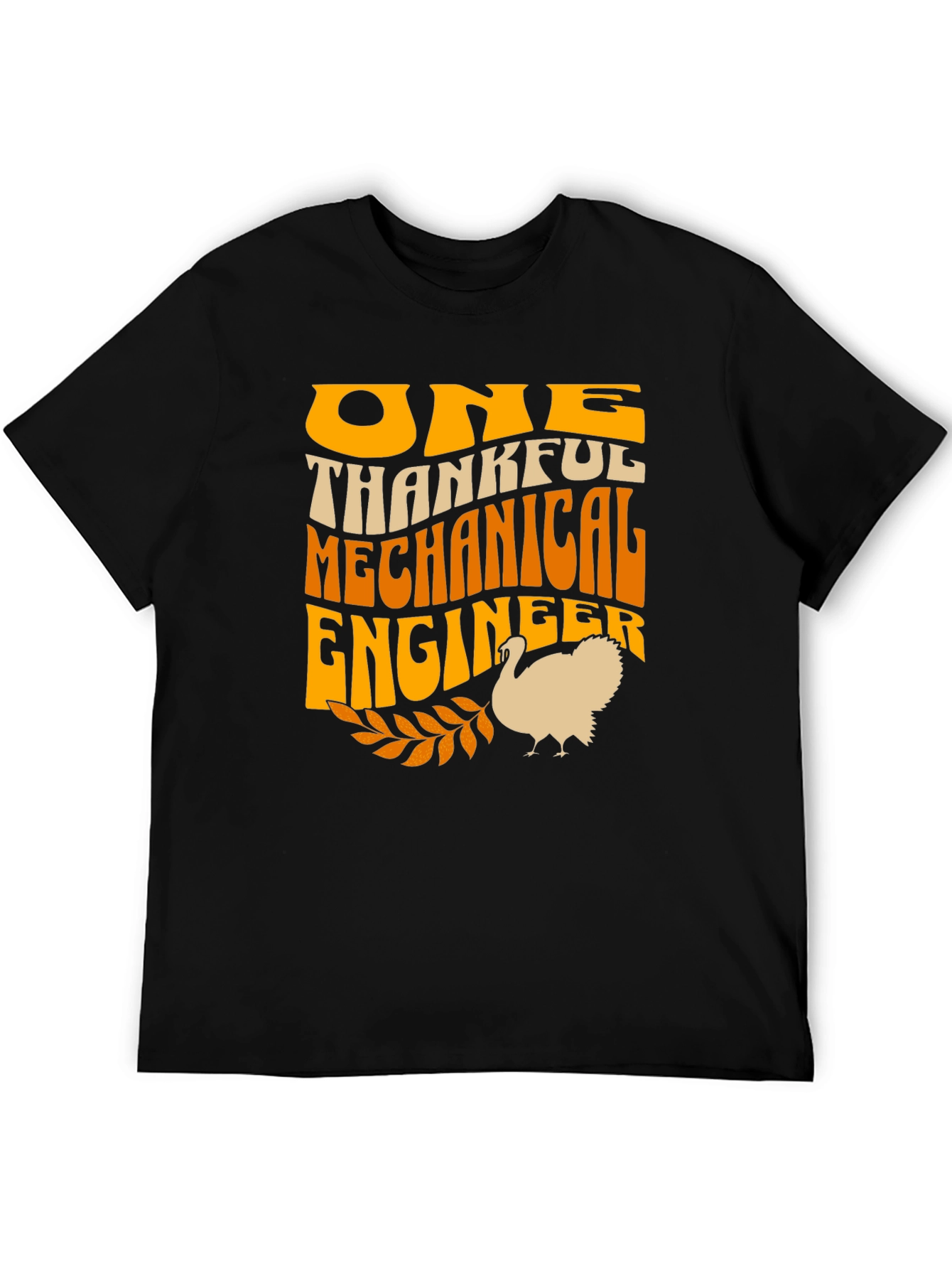Thankful Mechanical Engineer Thanksgiving T-Shirt
