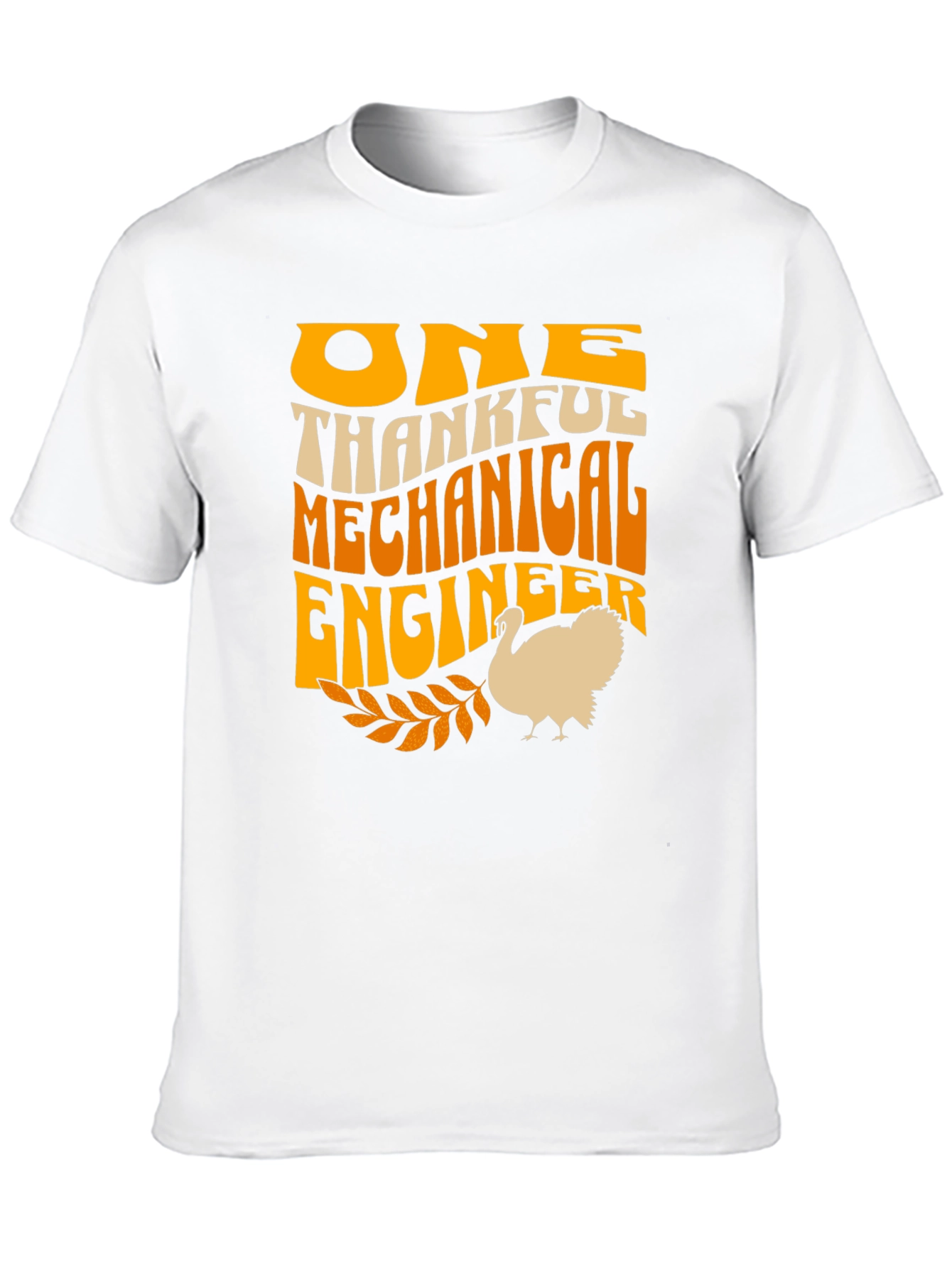 Thankful Mechanical Engineer Thanksgiving T-Shirt