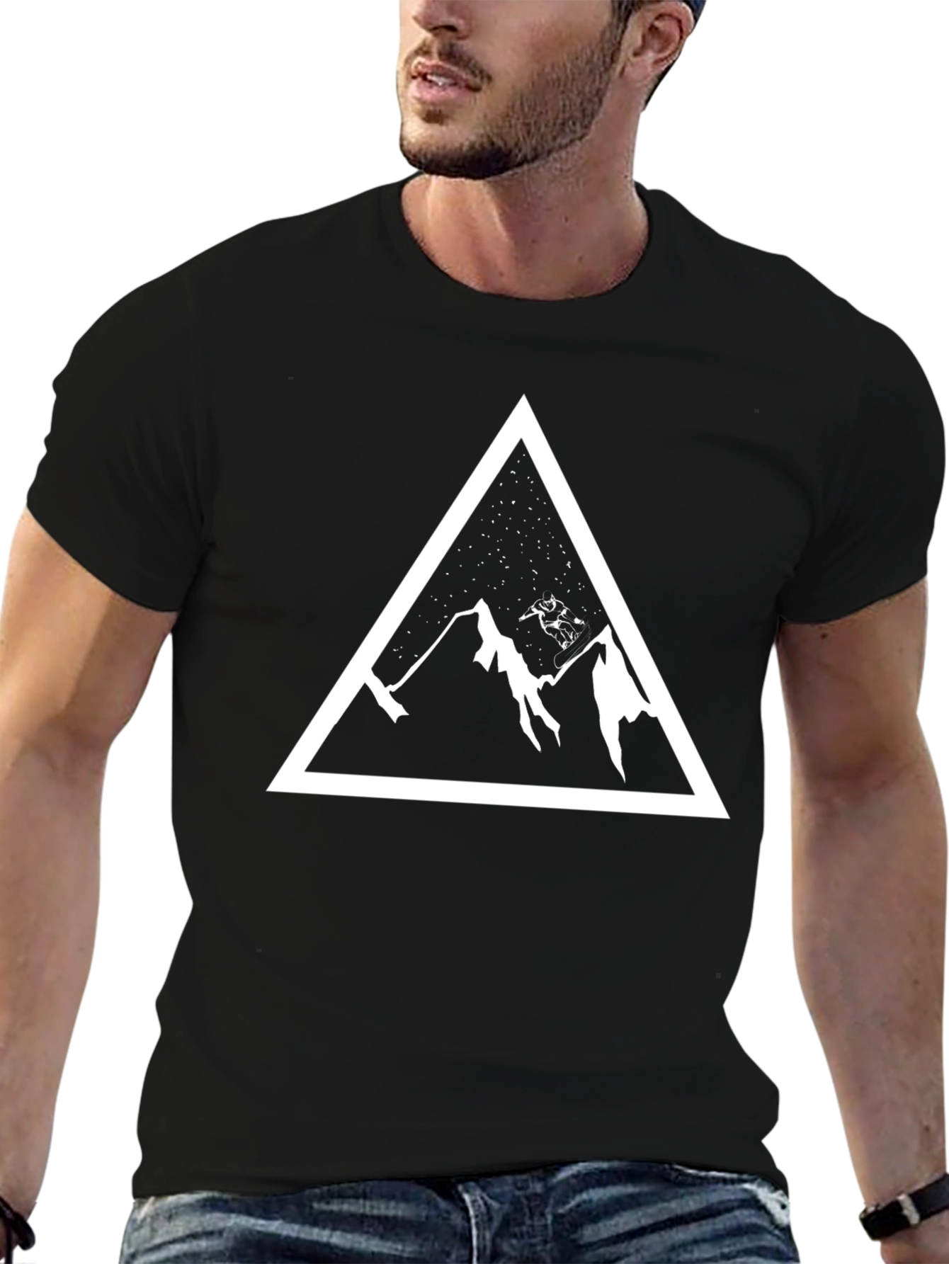 Mountain Biker Graphic Tee - Adventure Awaits!