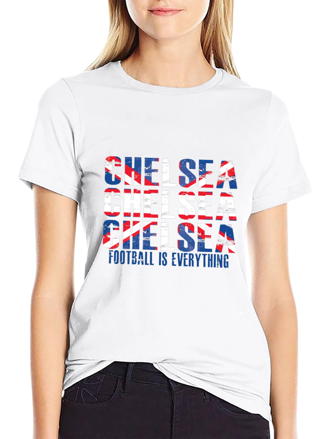 Chelsea Football Club Fan T-Shirt - Black