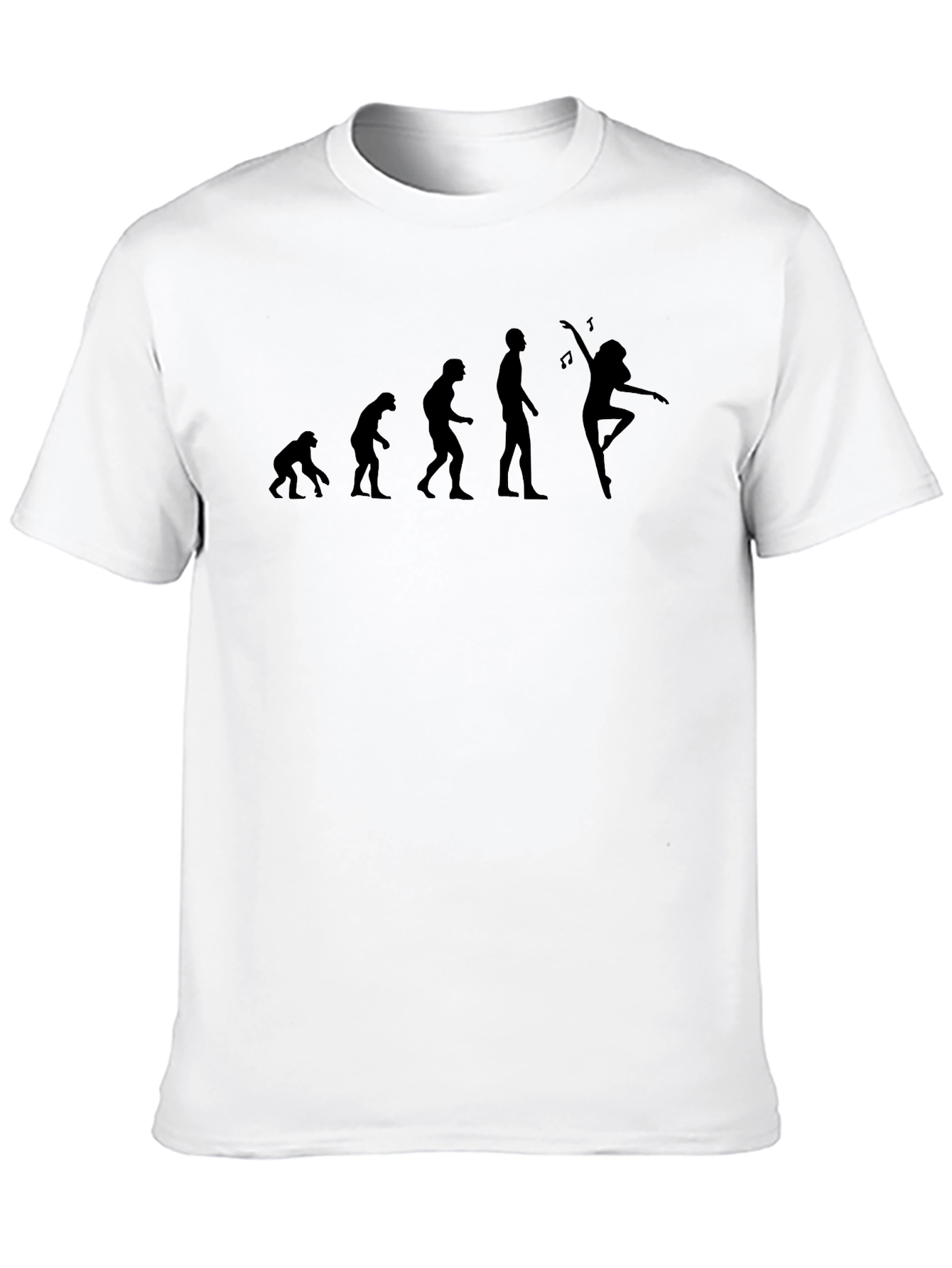 Evolution of Dance T-Shirt - Black Cotton Tee