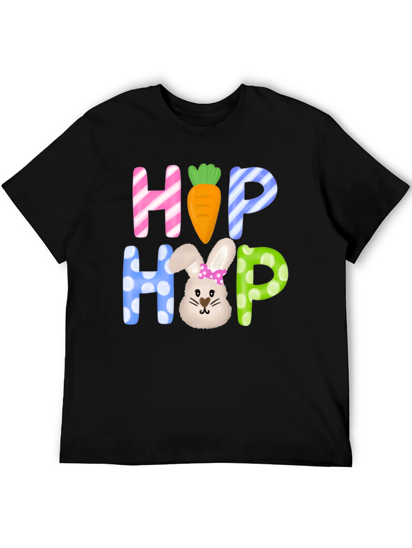 Easter Hop Hop Graphic T-Shirt