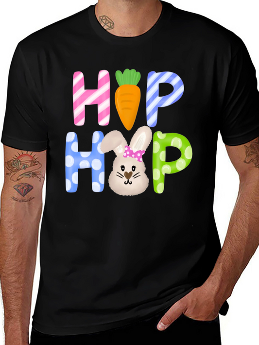 Easter Hop Hop Graphic T-Shirt