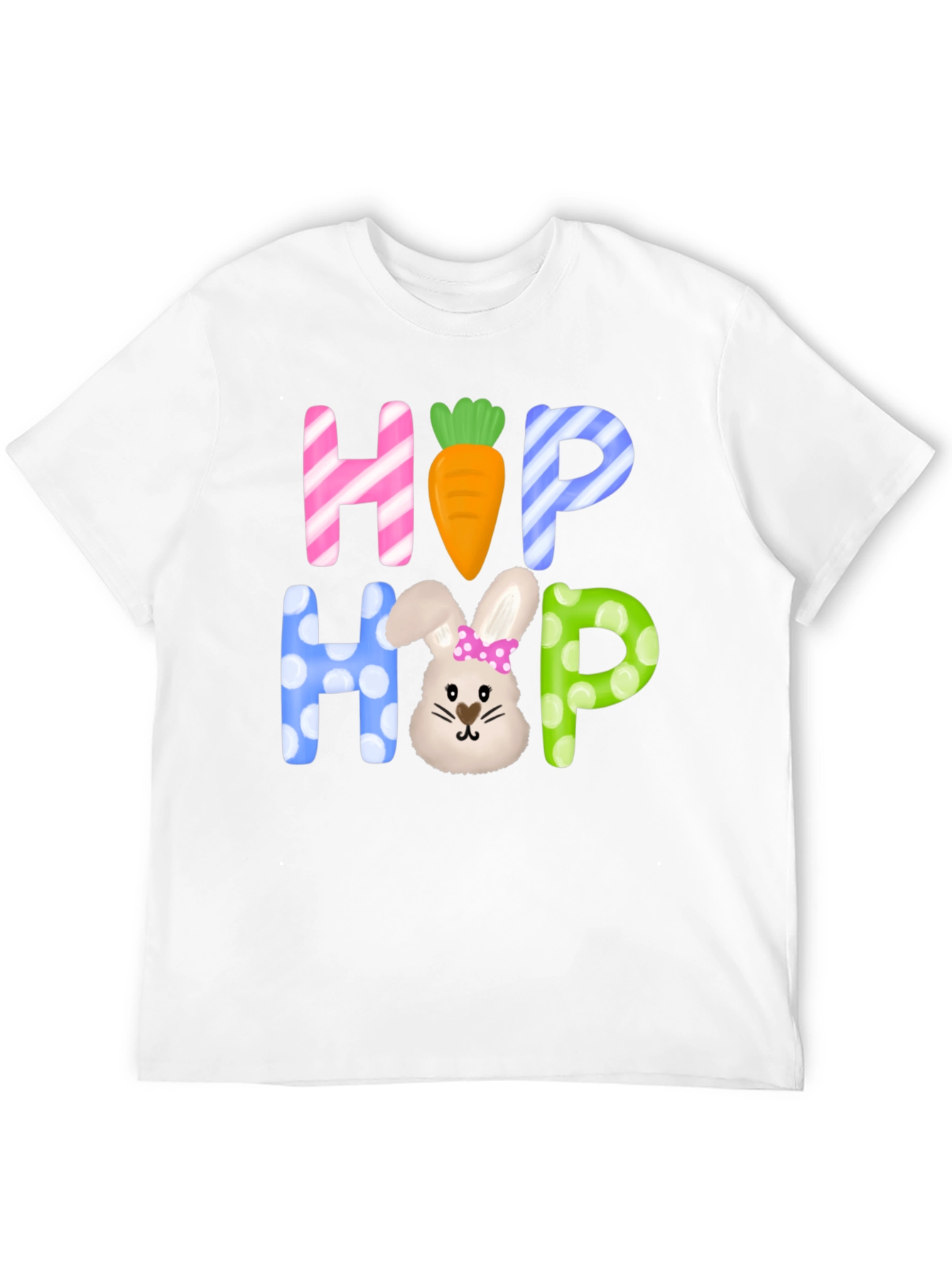 Easter Hop Hop Graphic T-Shirt