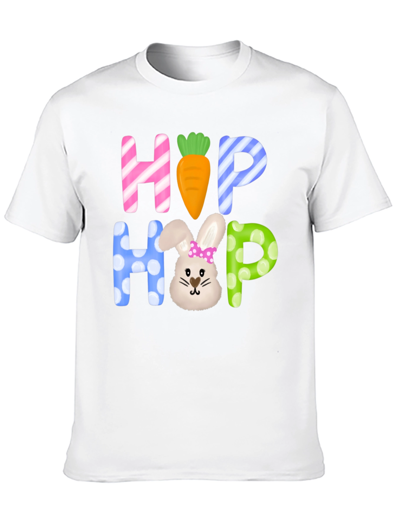Easter Hop Hop Graphic T-Shirt