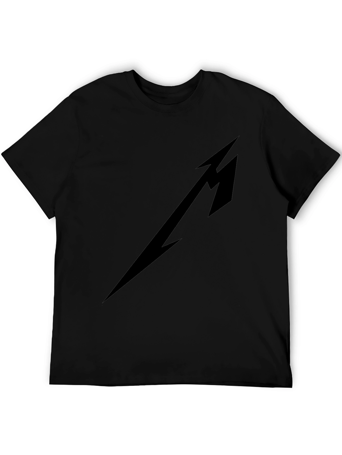 Black Metallica Logo T-Shirt - Classic Band Tee