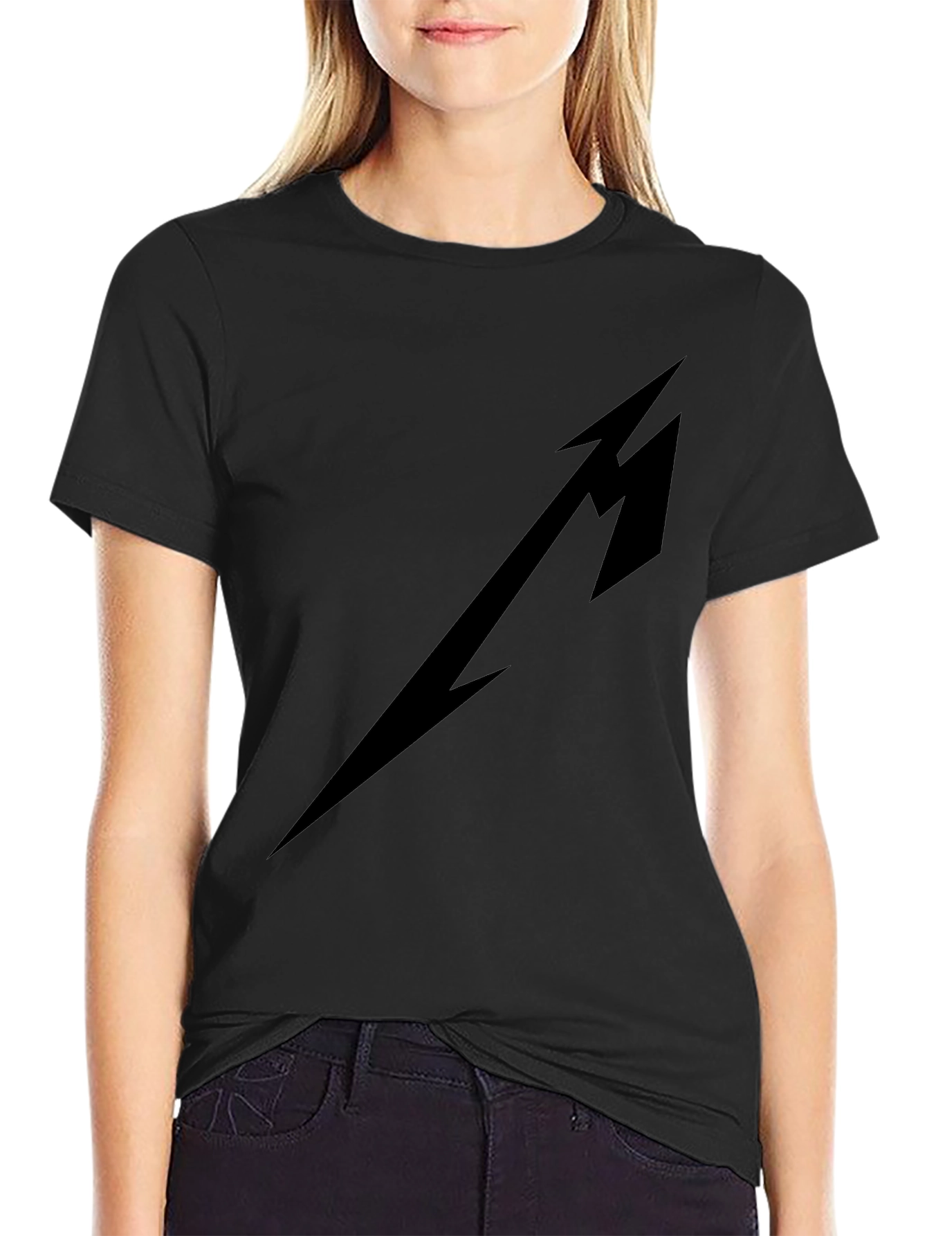 Black Metallica Logo T-Shirt - Classic Band Tee