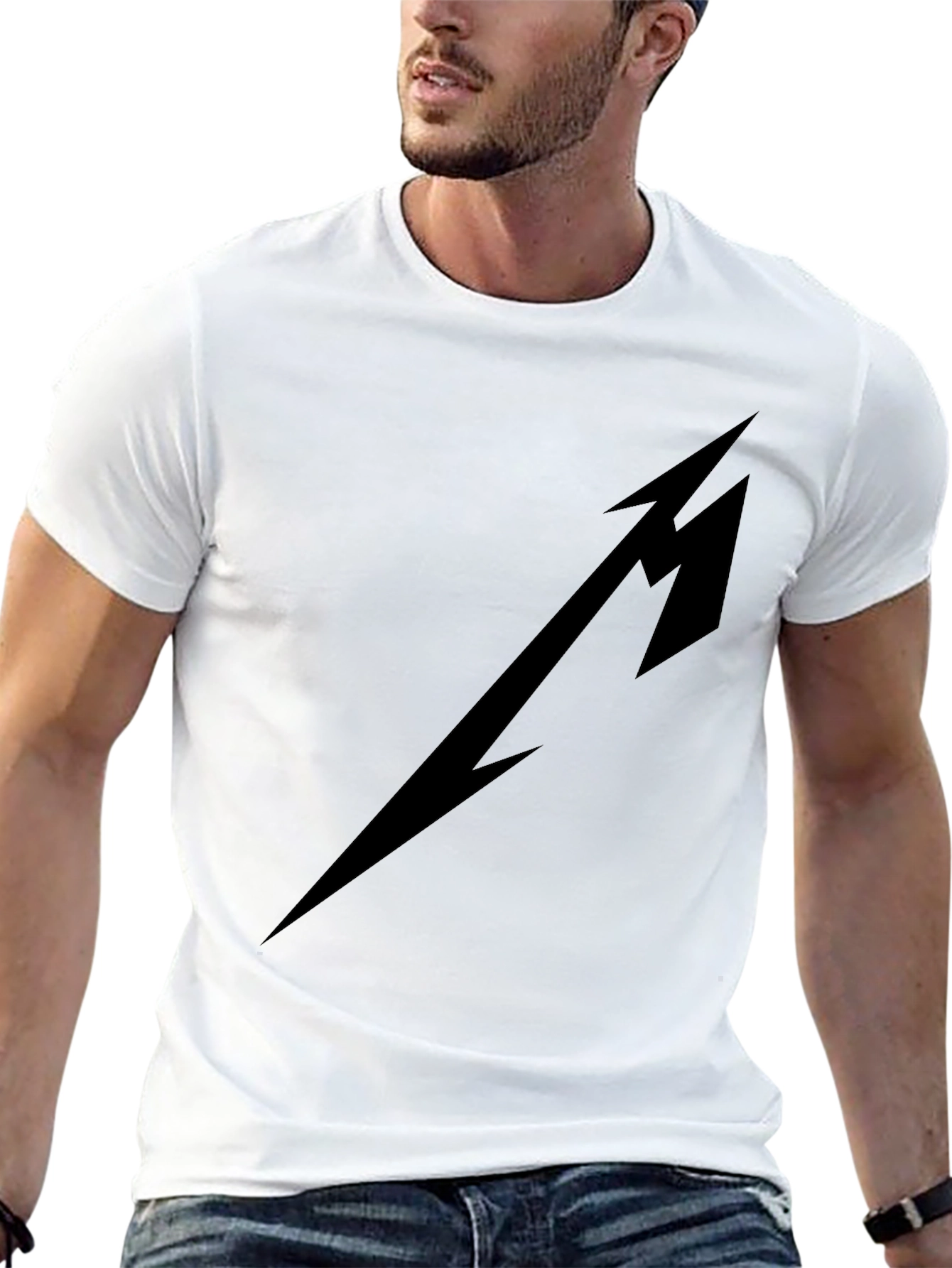 Black Metallica Logo T-Shirt - Classic Band Tee