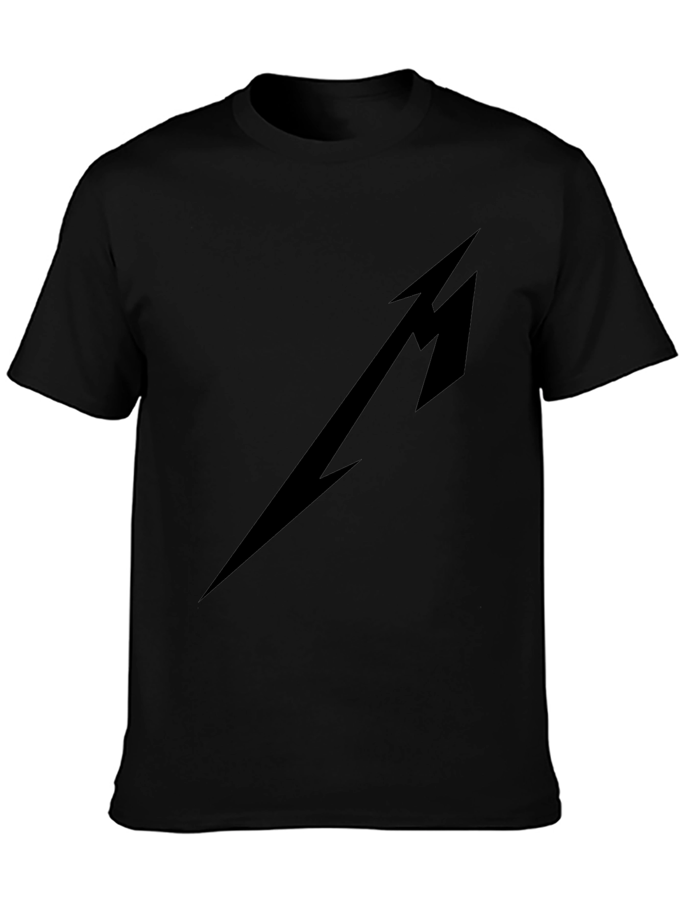 Black Metallica Logo T-Shirt - Classic Band Tee