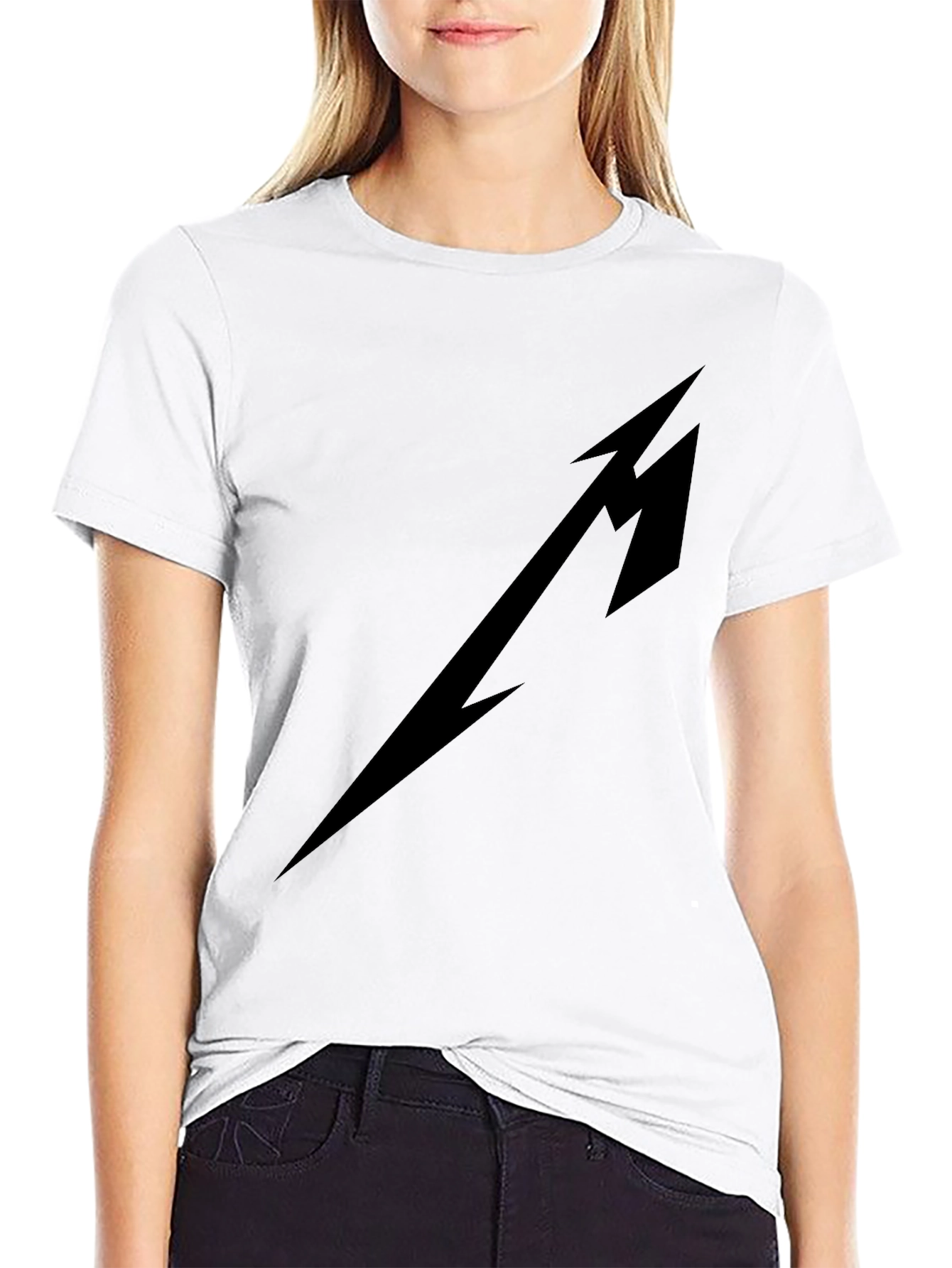 Black Metallica Logo T-Shirt - Classic Band Tee