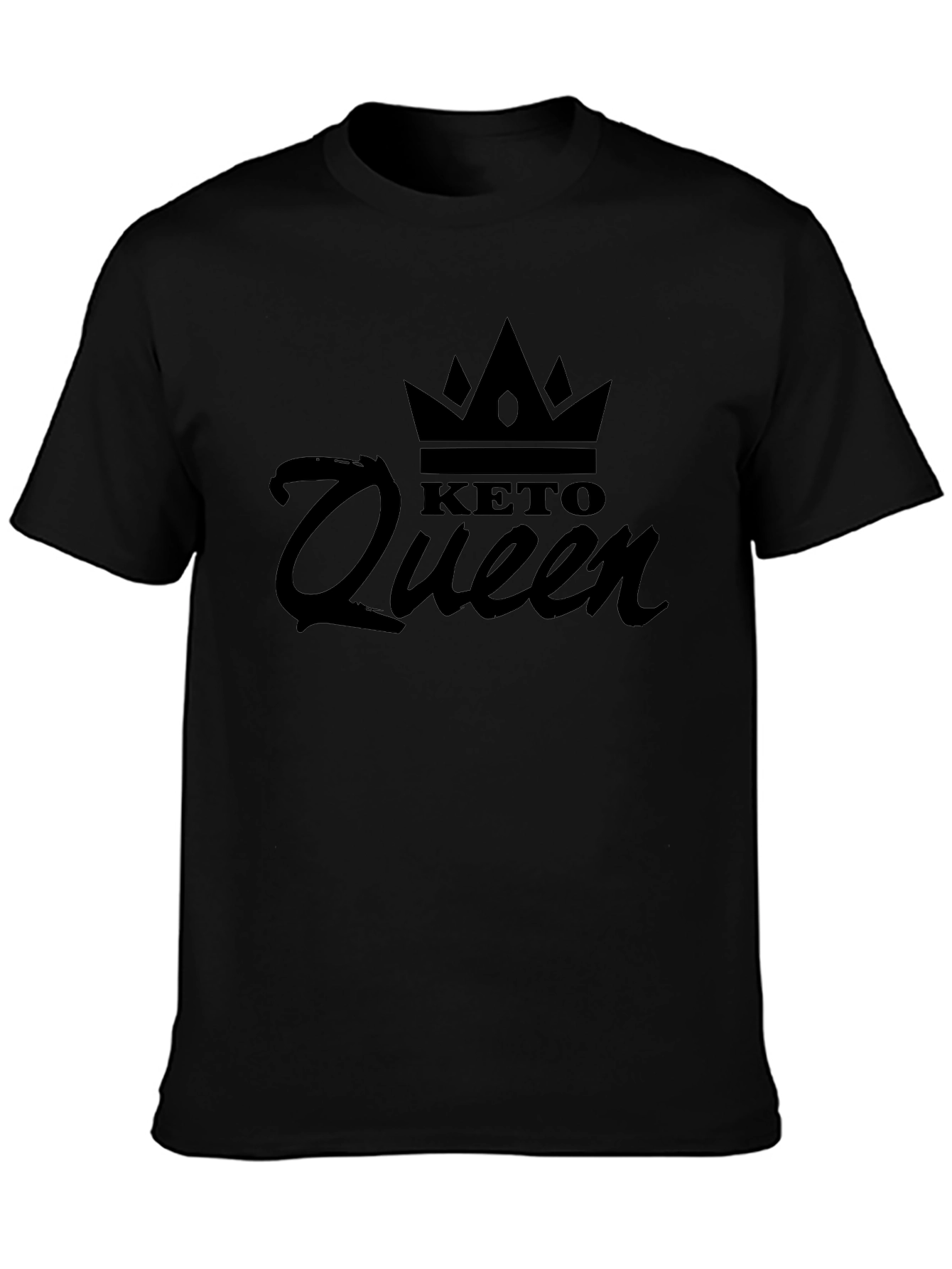 Keto Queen Black T-Shirt