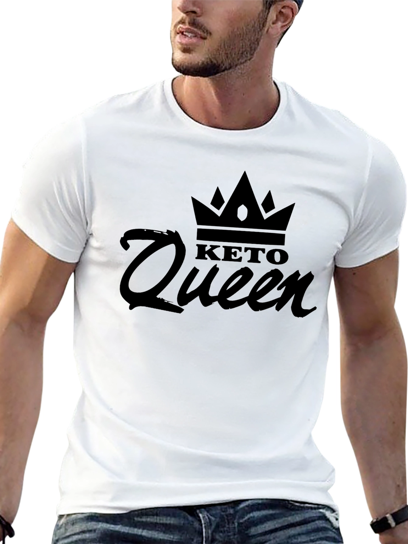 Keto Queen Black T-Shirt