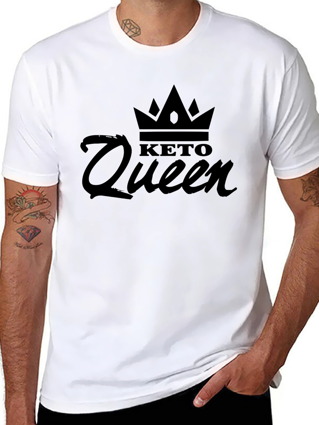 Keto Queen Black T-Shirt